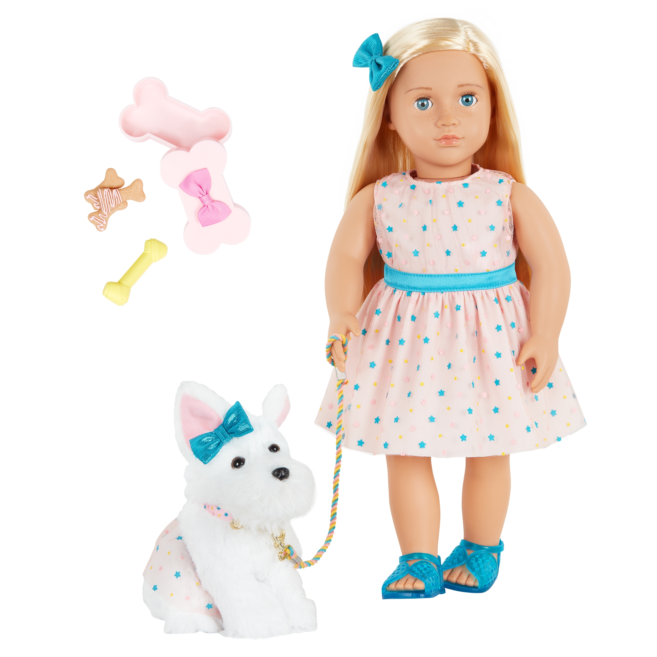 Our Generation 18-inch Doll & Pet Cadence & Cookie