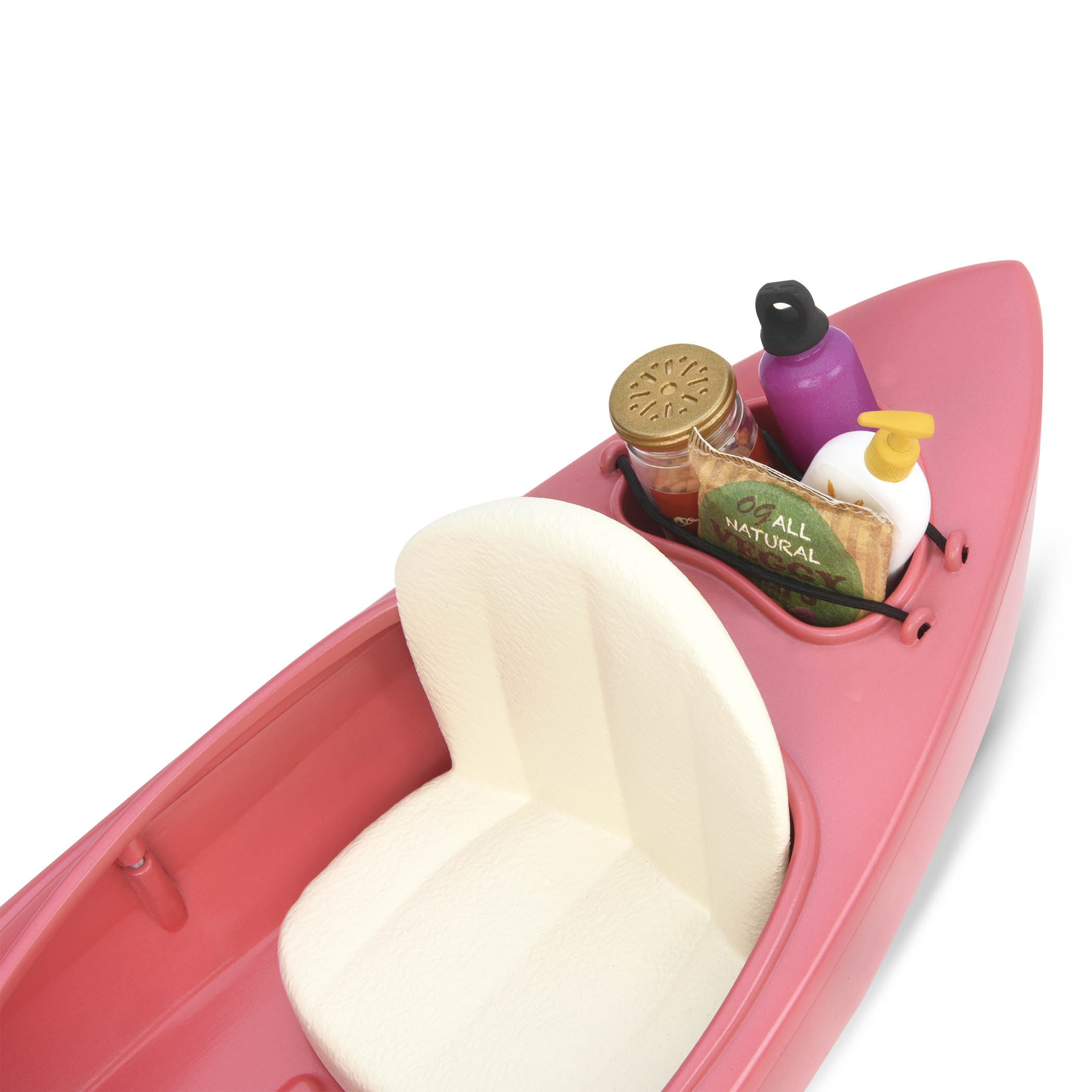 18-inch doll in kayak playset