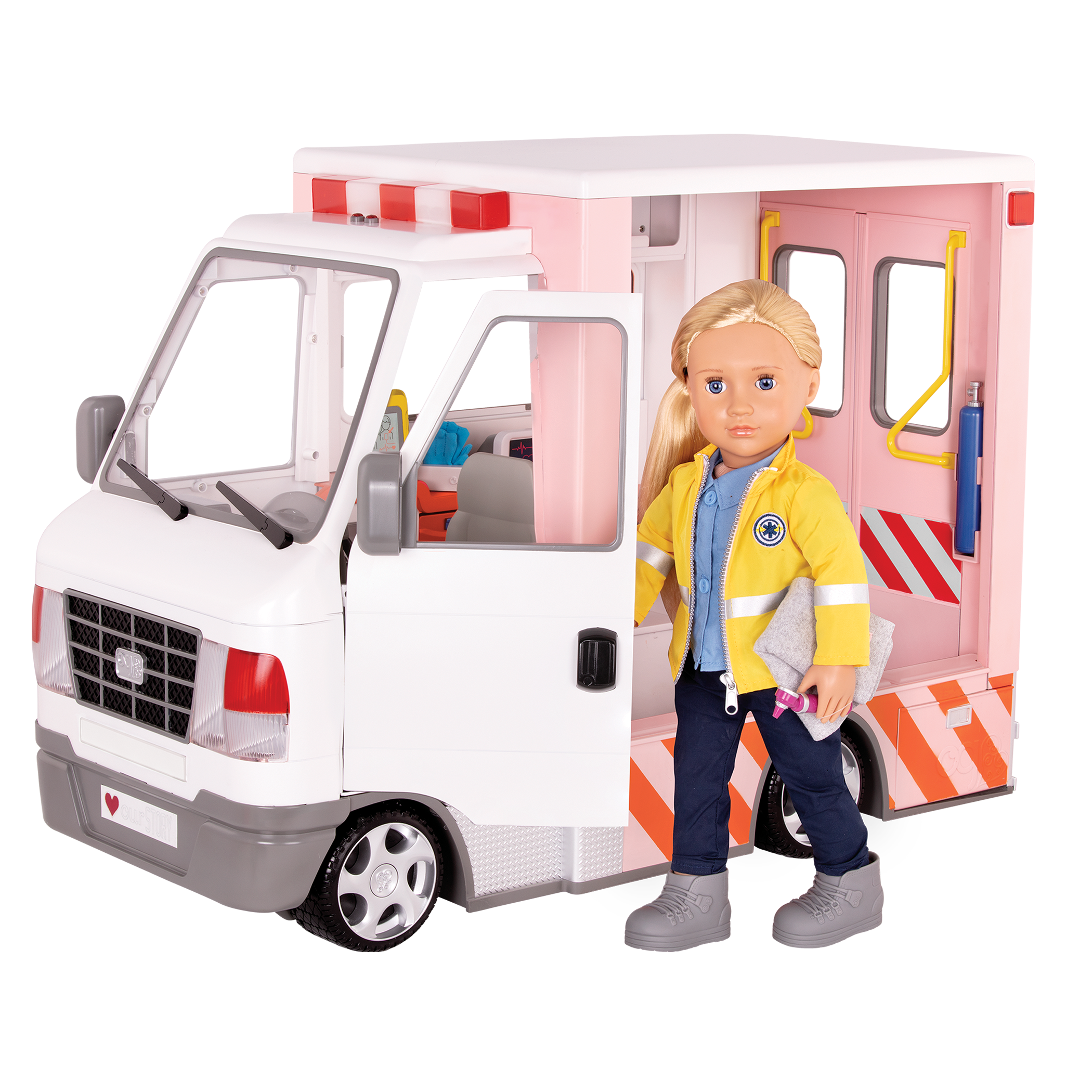 Rescue Ambulance, Véhicule poupée 46 cm