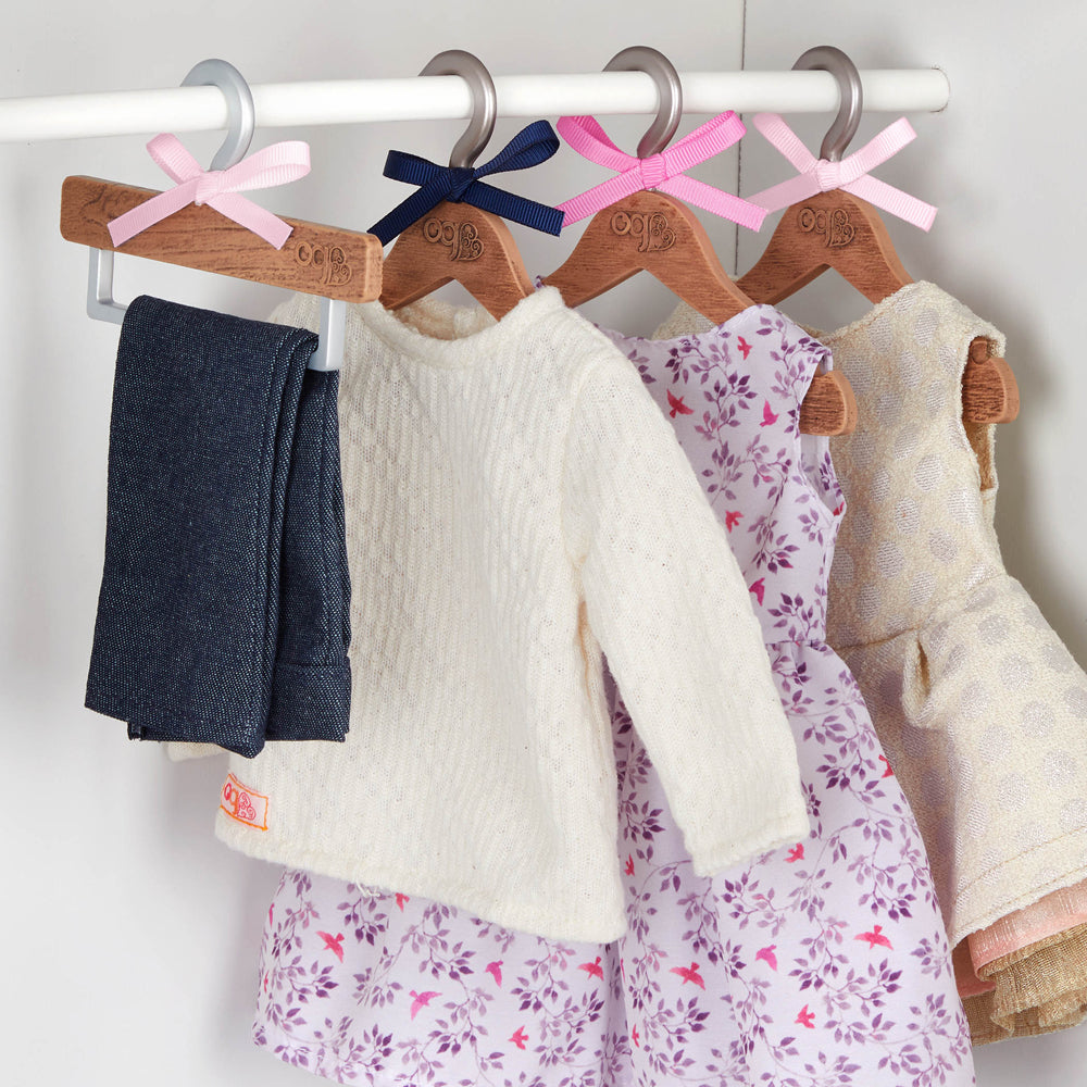 Doll Hangers Kleiderbügel Set