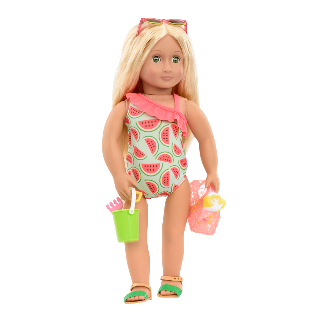 Slice of Fun - Beach Outfit for Dolls - Our Generation