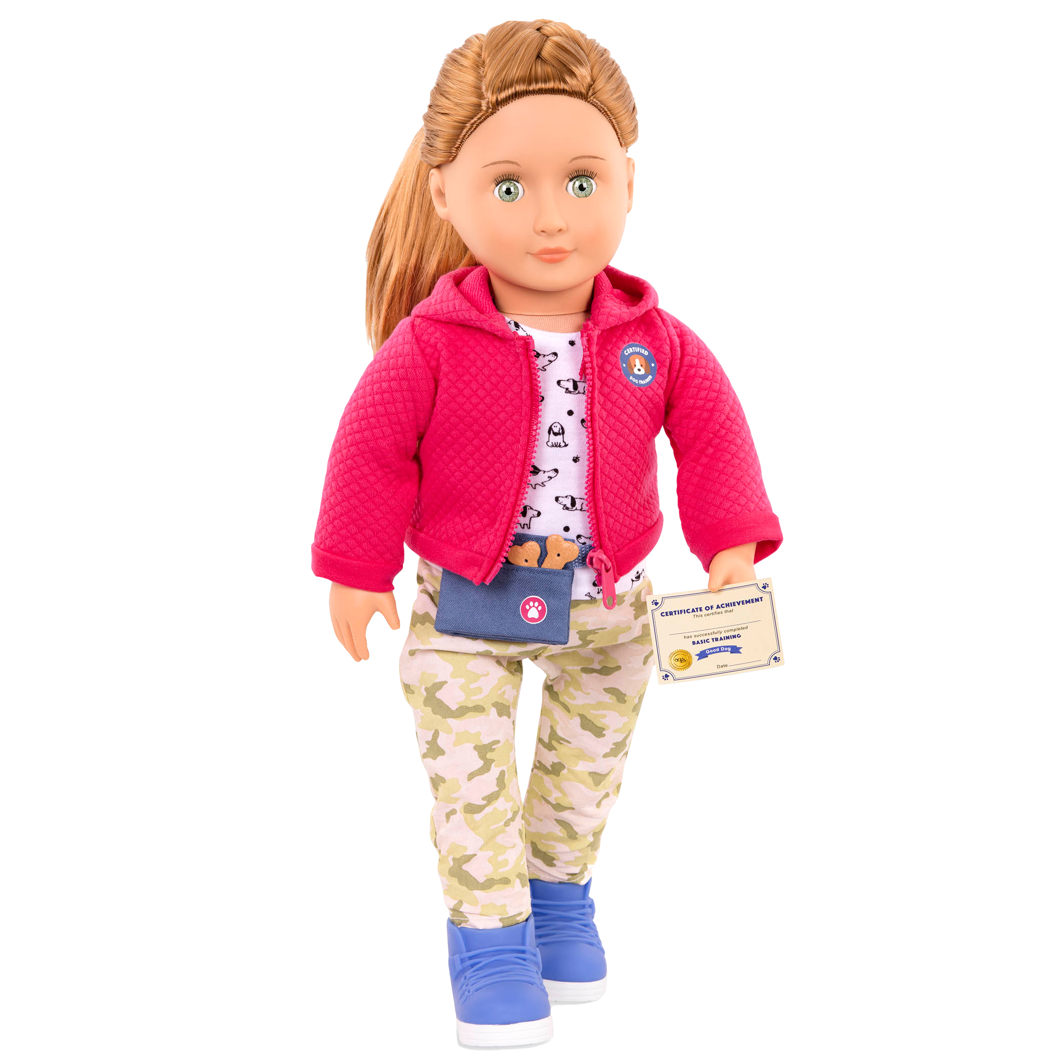 Dog trainer outfit for 46 cm doll