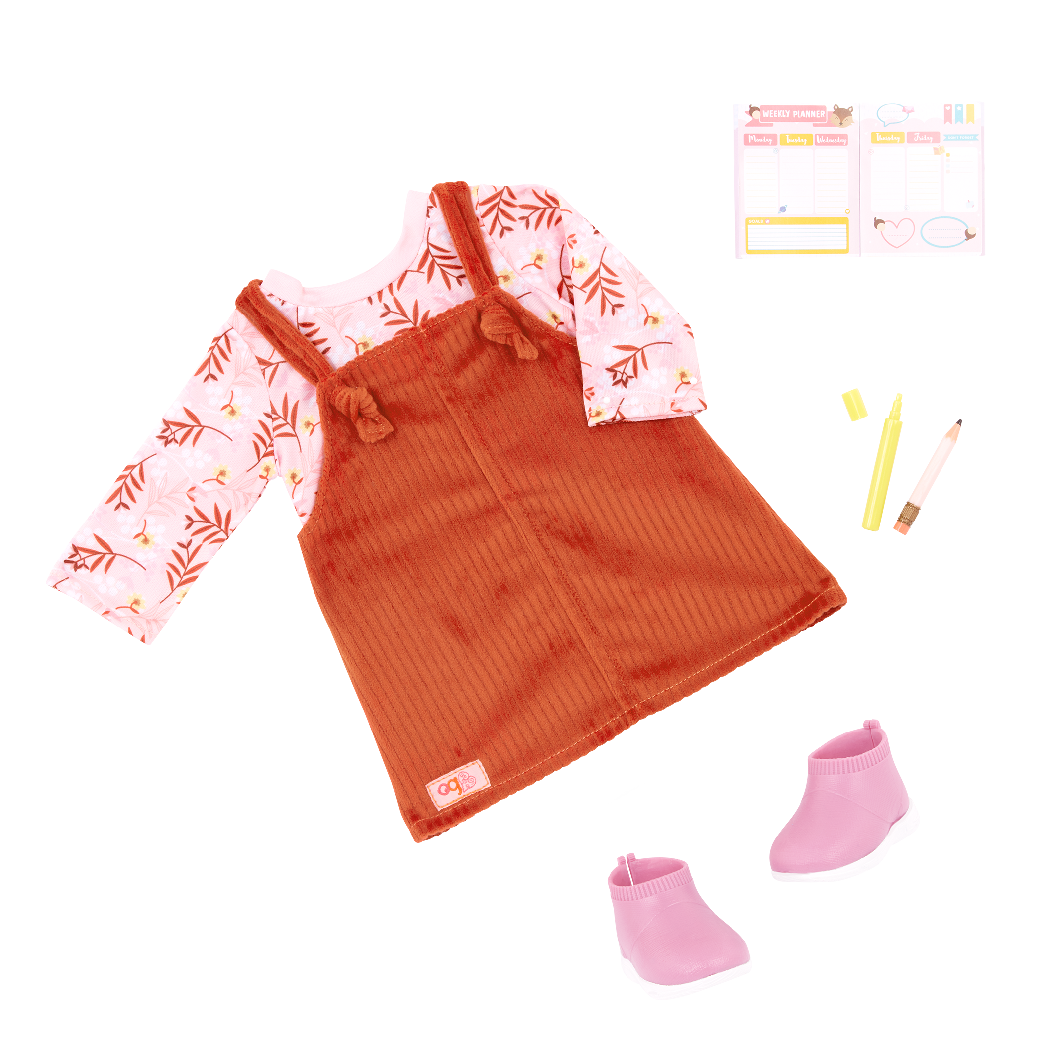 Our Generation Brightly Blooming Outfit for 18-inch Dolls