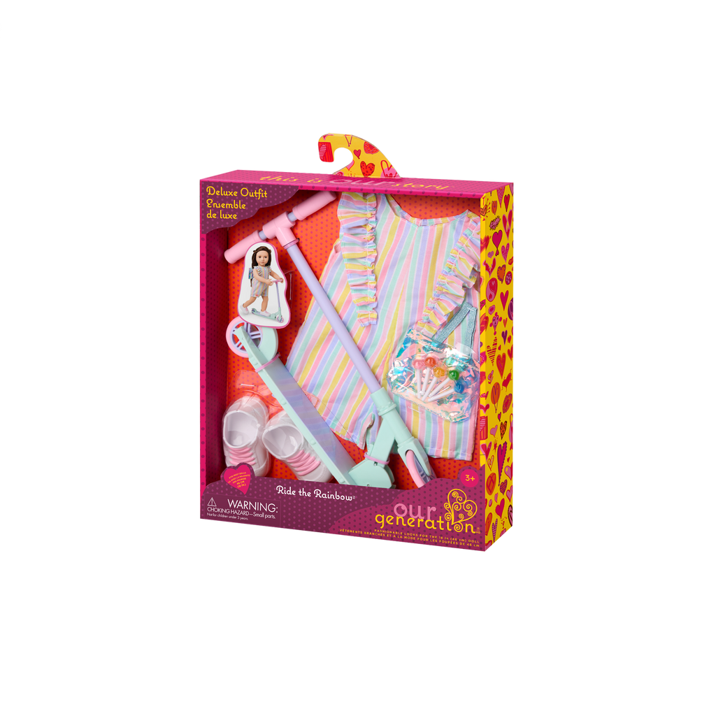 Our Generation Ride the Rainbow Outfit for 46 cm Dolls