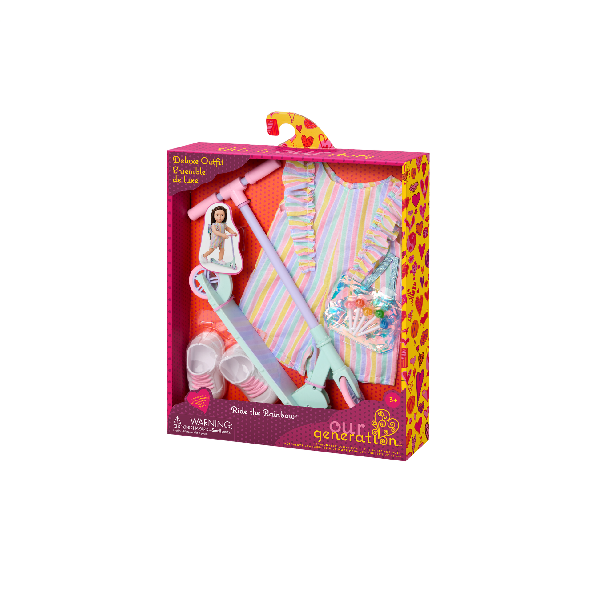Our Generation Ride the Rainbow Outfit for 46 cm Dolls