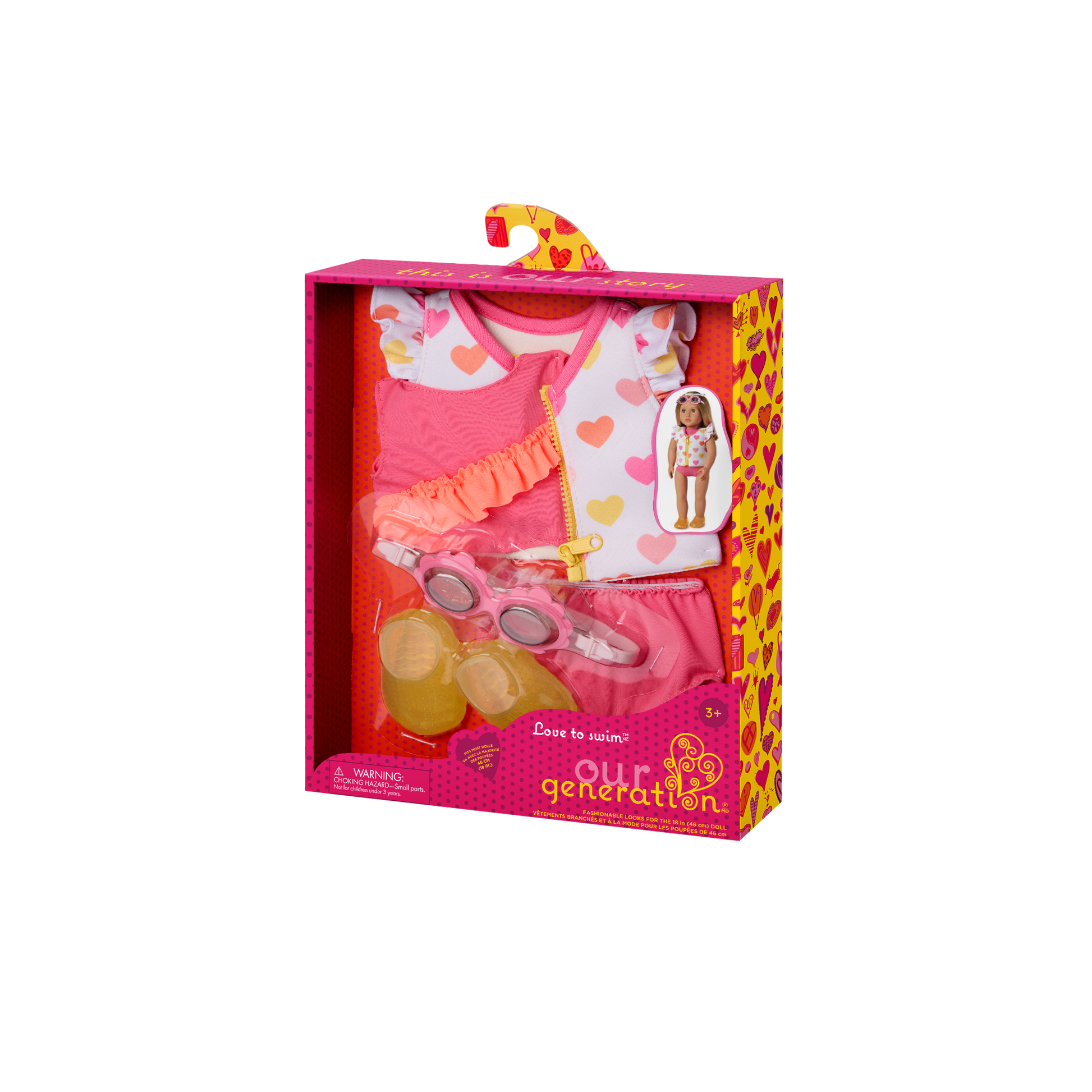 Our Generation Love to Swim Outfit for 46 cm Dolls