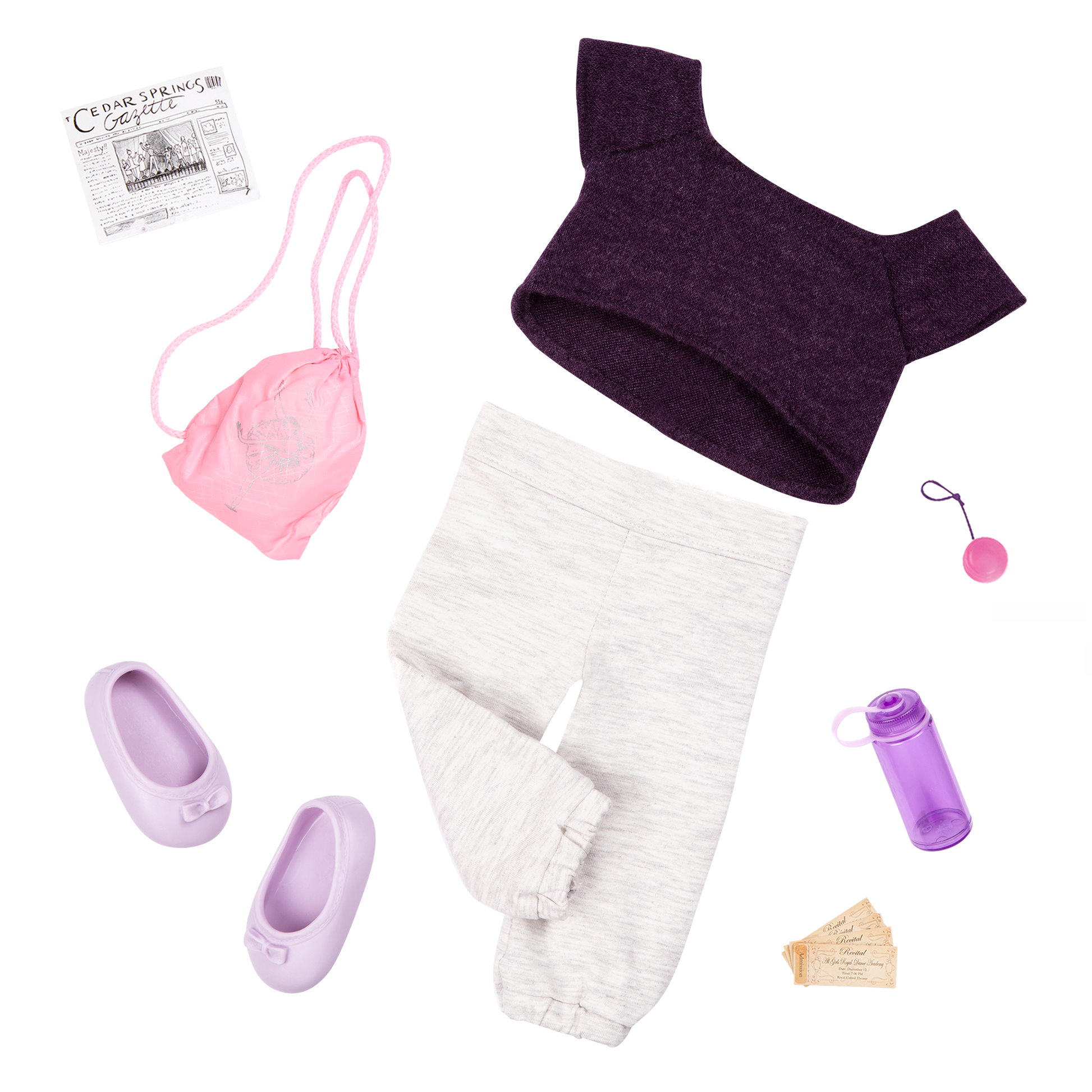 Sydney Lee - 46cm Ballet Doll & Storybook - Our Generation