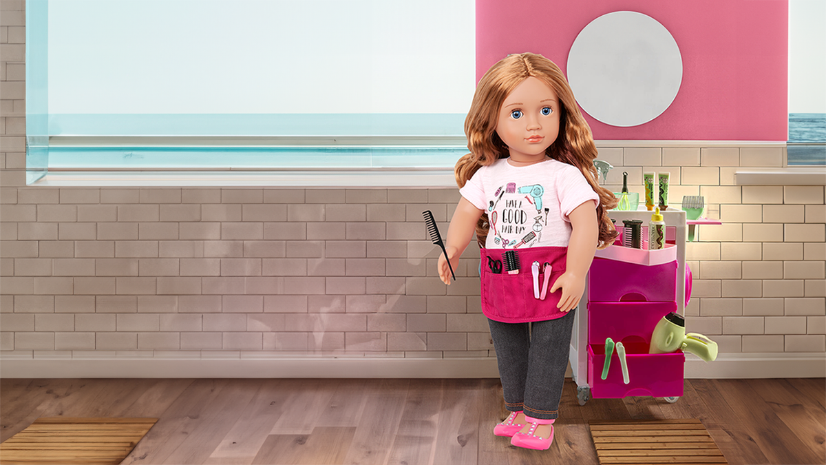 Salon De Coiffure Our Generation - Accessoires Pour Poupée