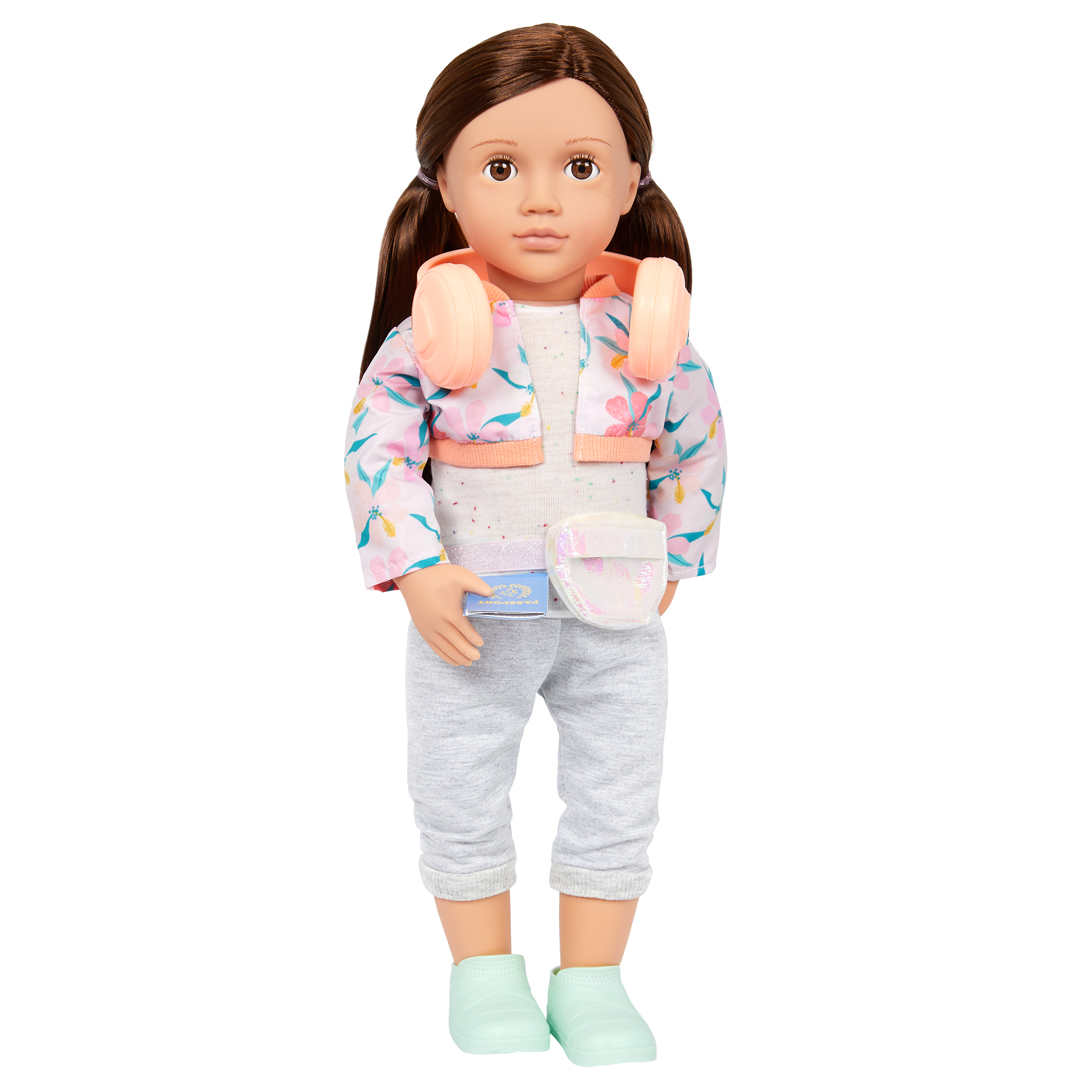 Our Generation Posable 18-inch Doll Reese & Storybook