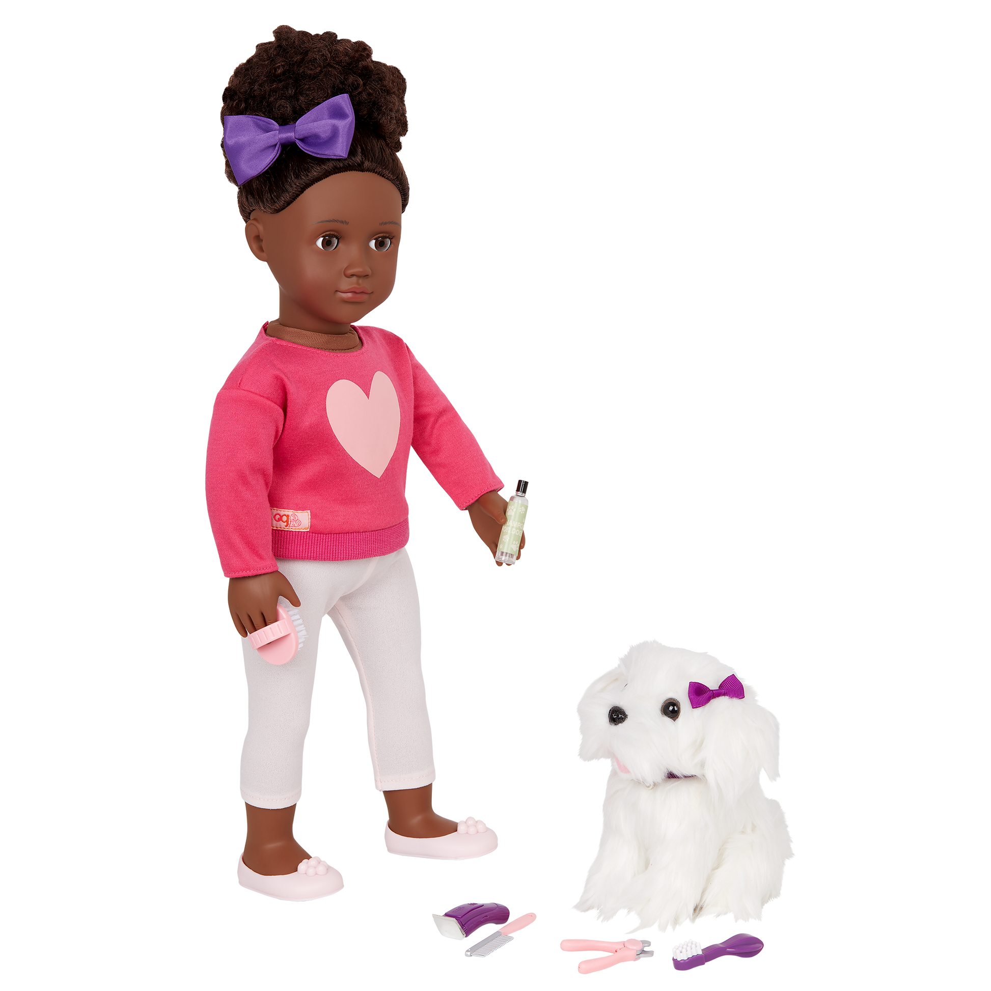 Our Generation 18-inch Doll & Pet Choyce & Jewel