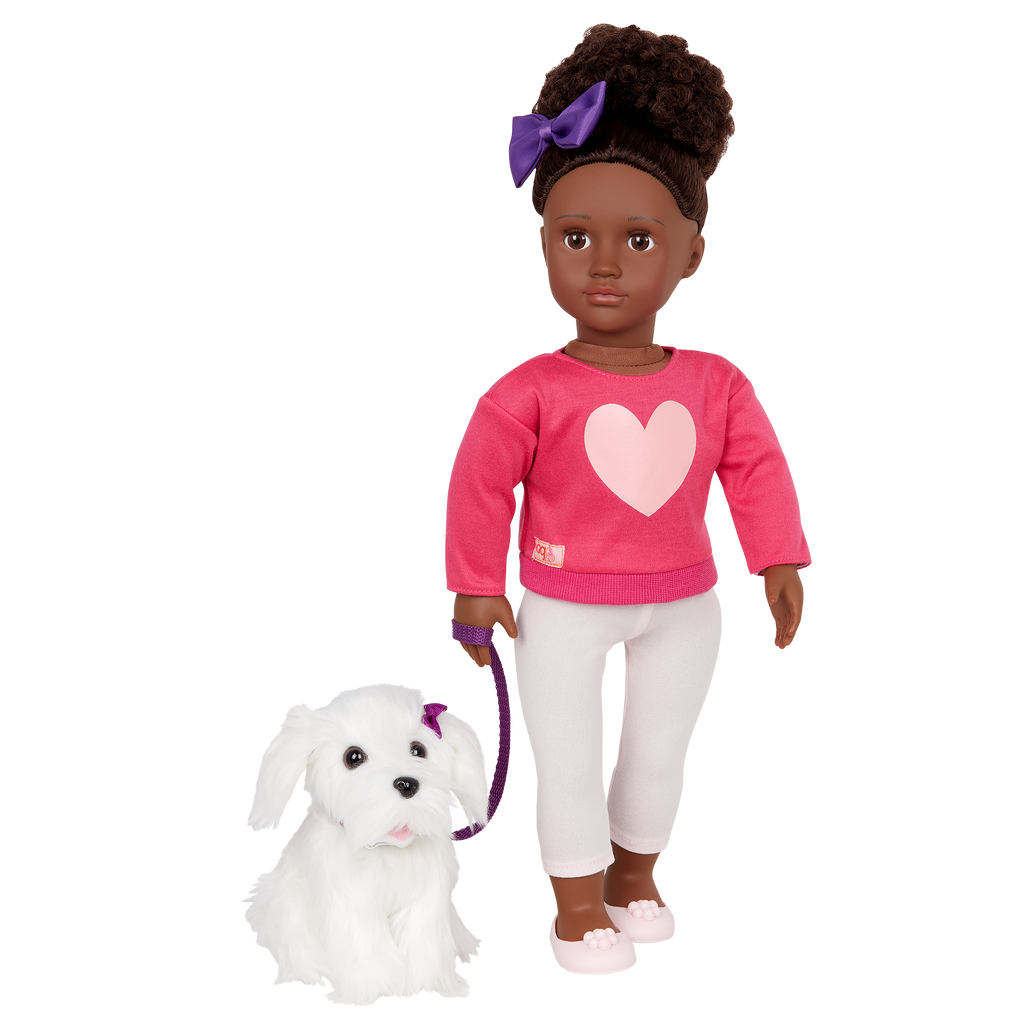Our Generation 18-inch Doll & Pet Choyce & Jewel