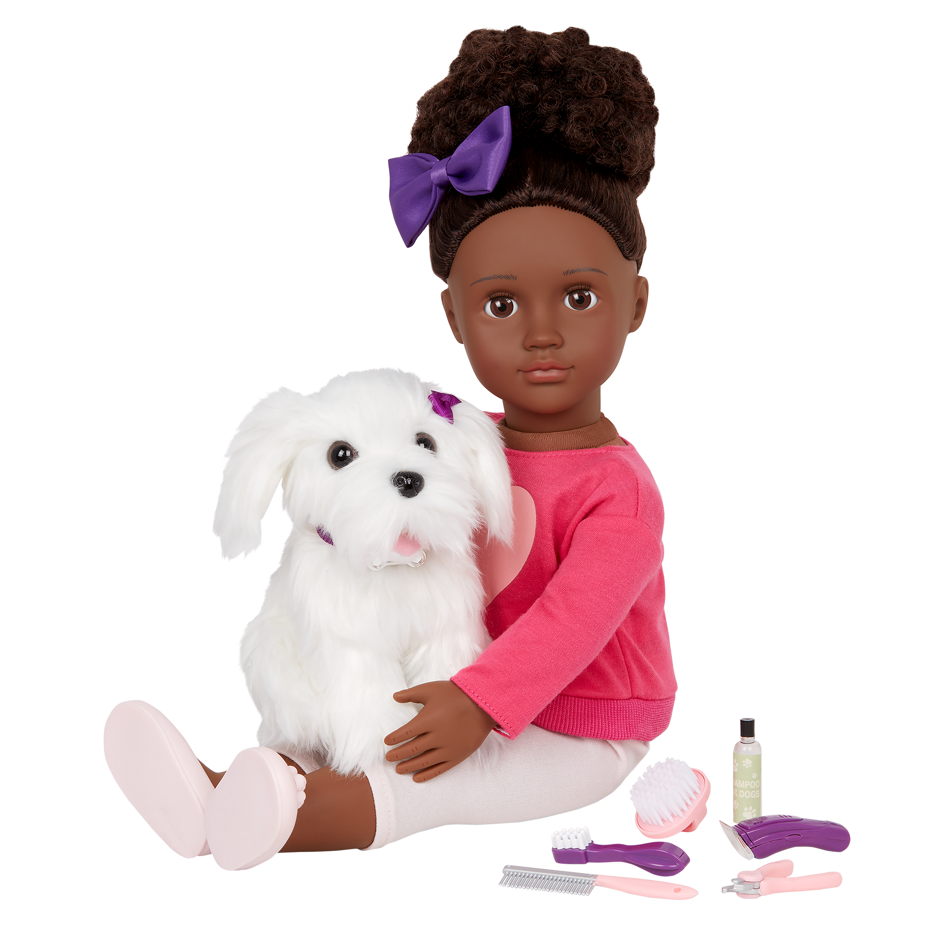 Our Generation 18-inch Doll & Pet Choyce & Jewel