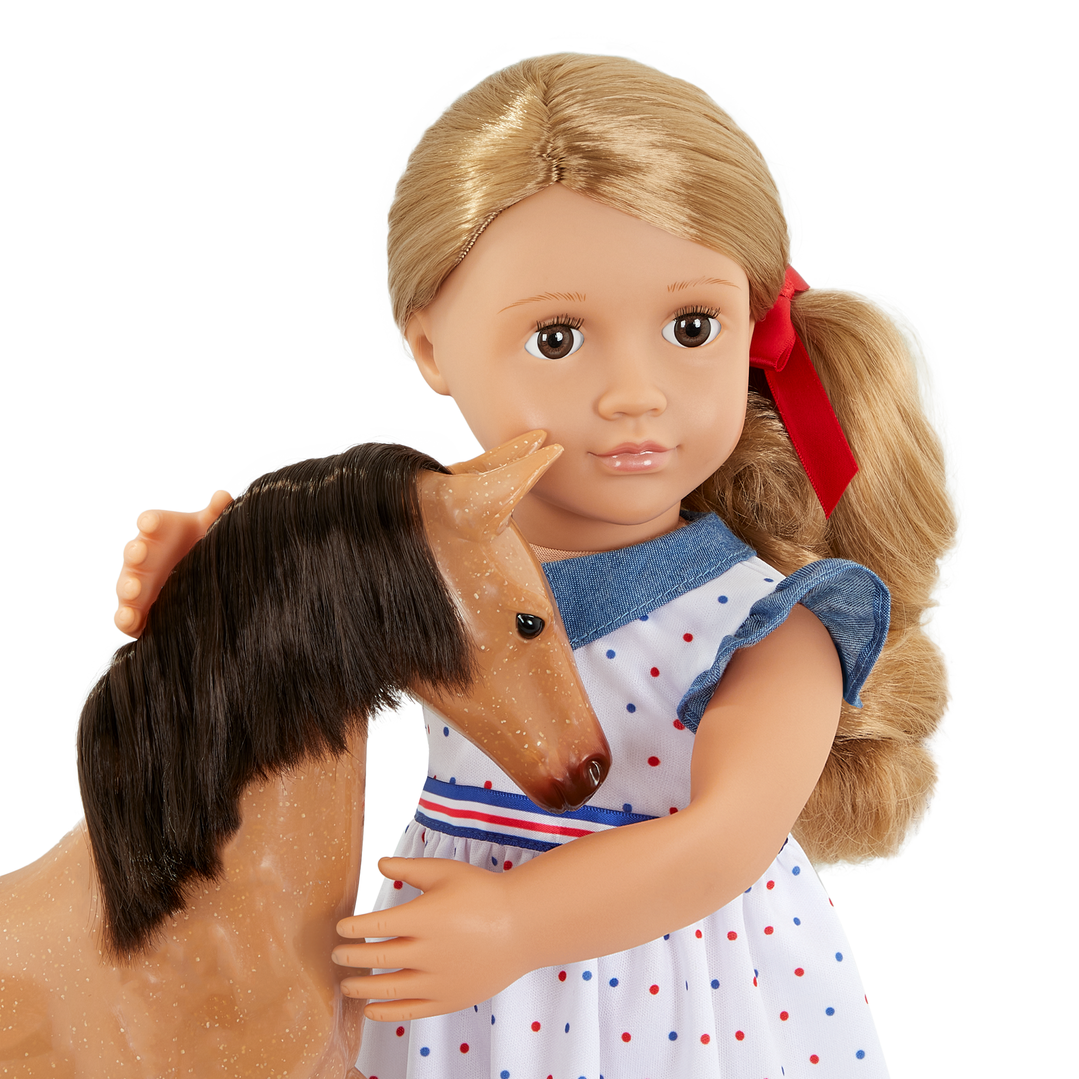 Our Generation 18-inch Equestrian Doll Shelley & Foal