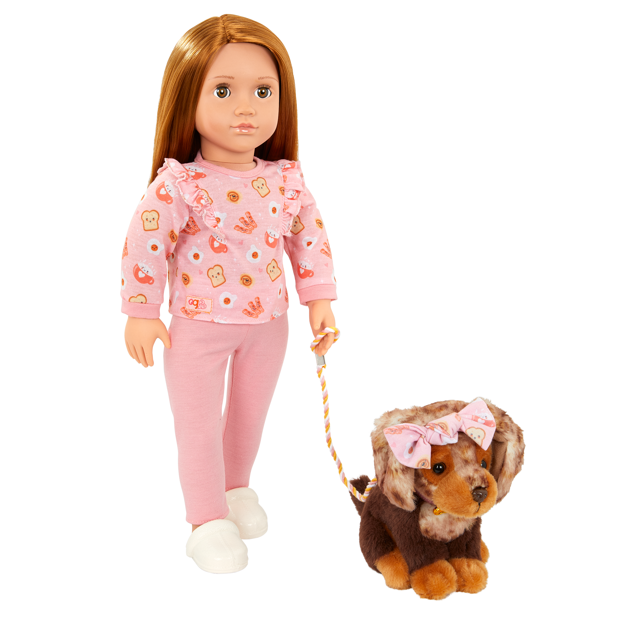 Our Generation 18-inch Doll & Pet Claudia & Cinnamon