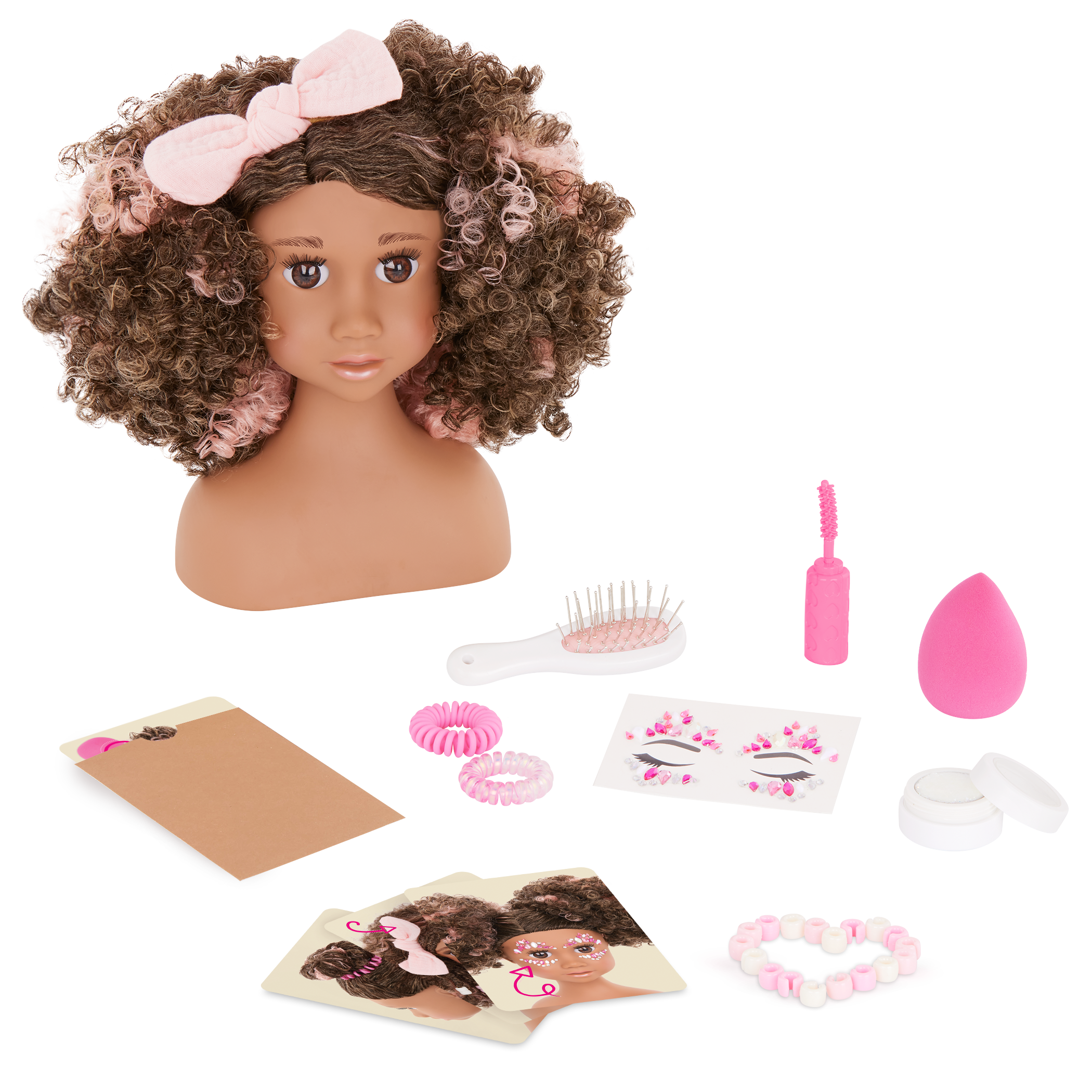 Our Generation Sparkles of Fun Styling Head Doll Davina