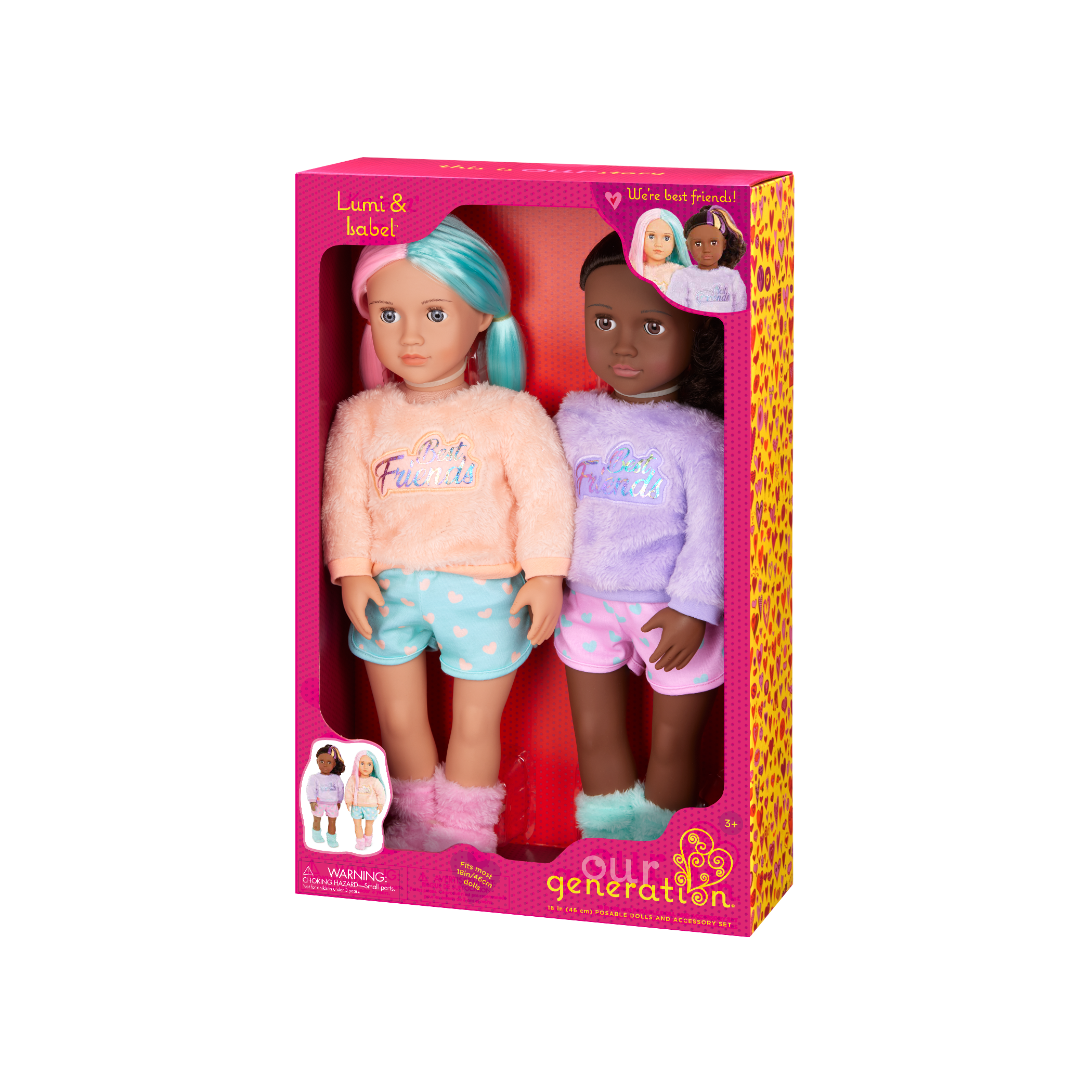 Our Generation Lumi & Isabel 18-inch Best Friend Dolls