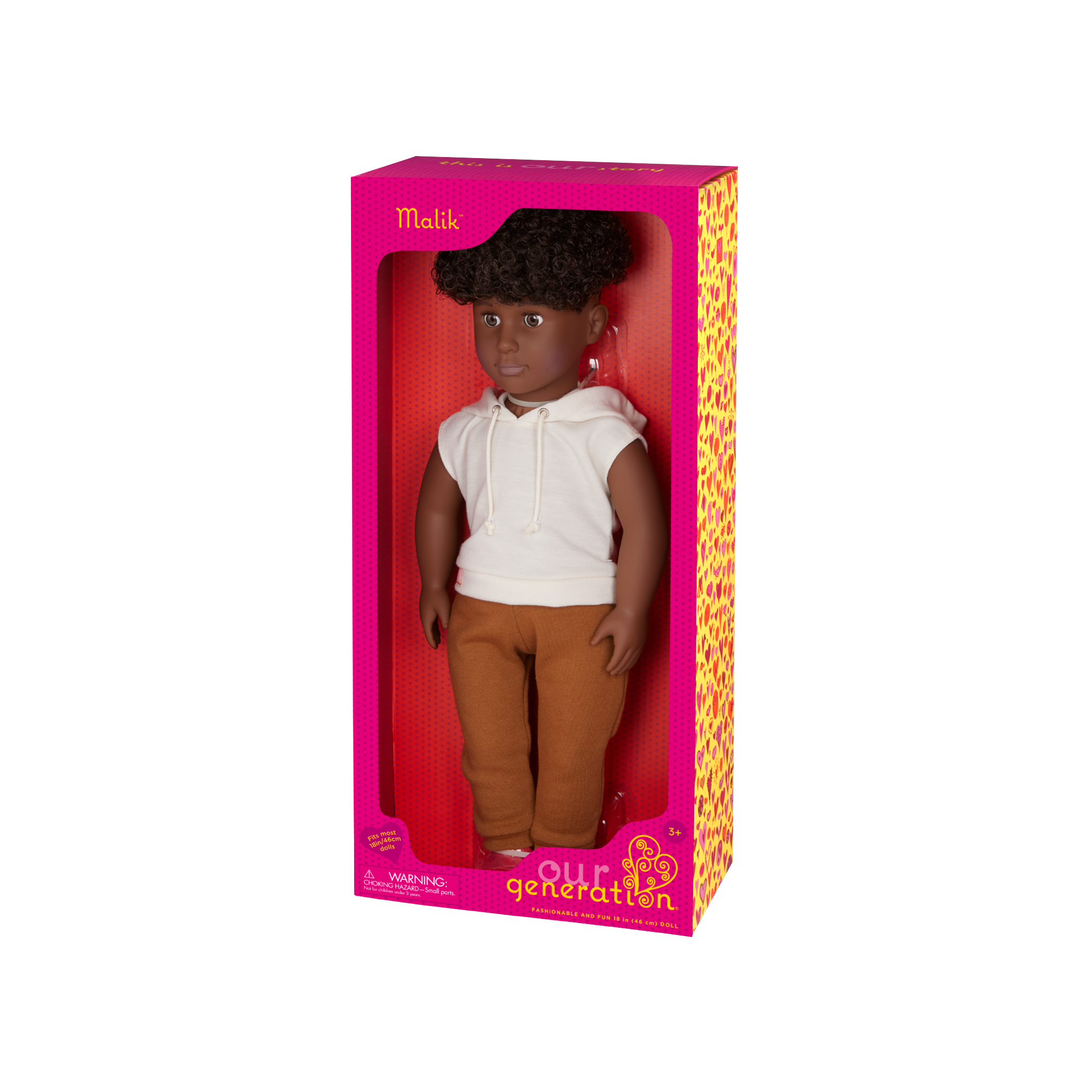 Our Generation 18-inch Boy Doll Malik