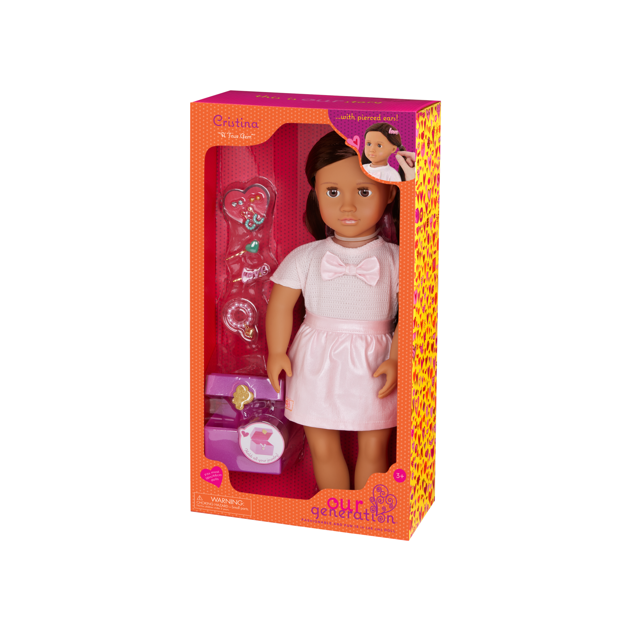 Our Generation 18-inch Jewelry Doll Cristina