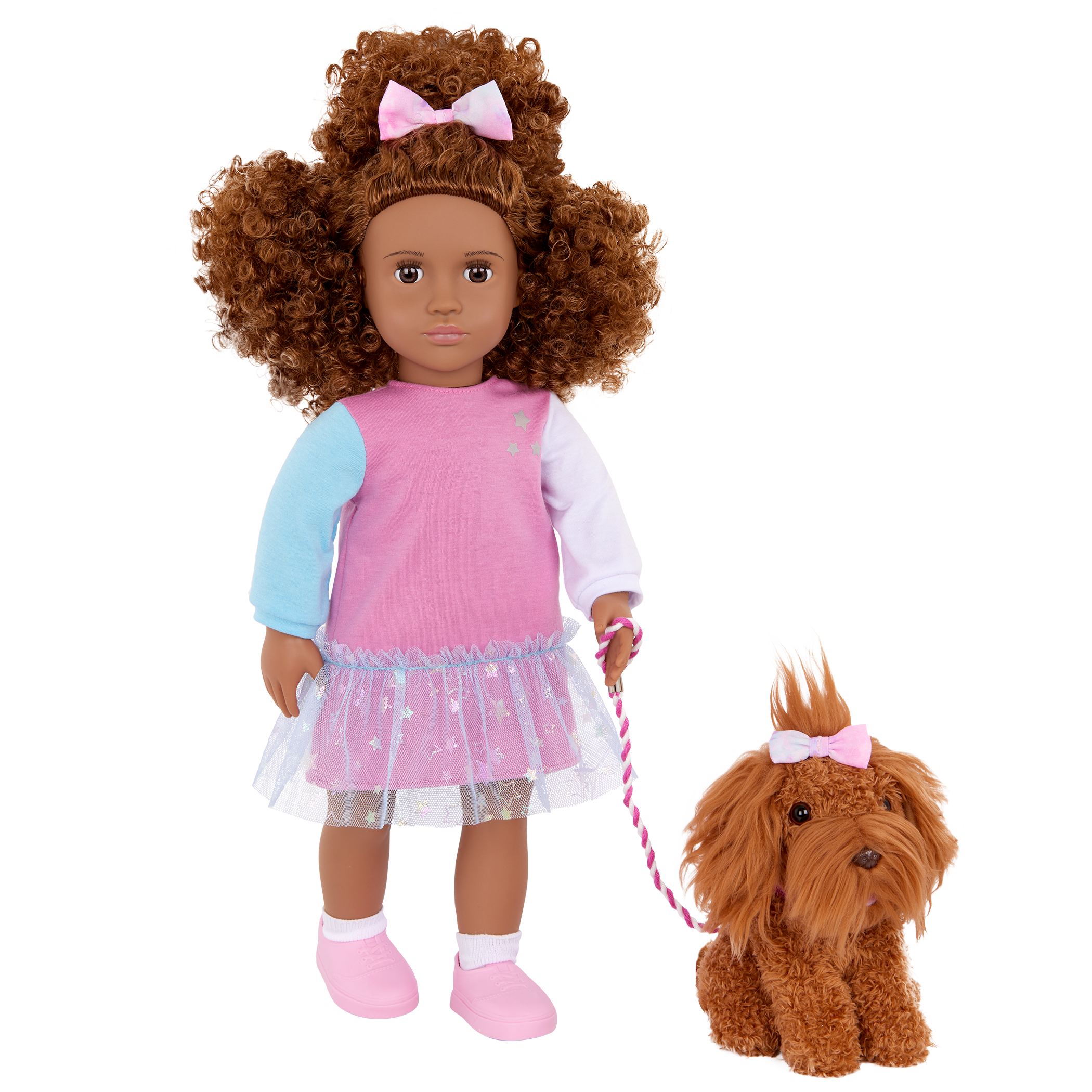 Our Generation Doll & Pet Set Safie & Puppy Ginger