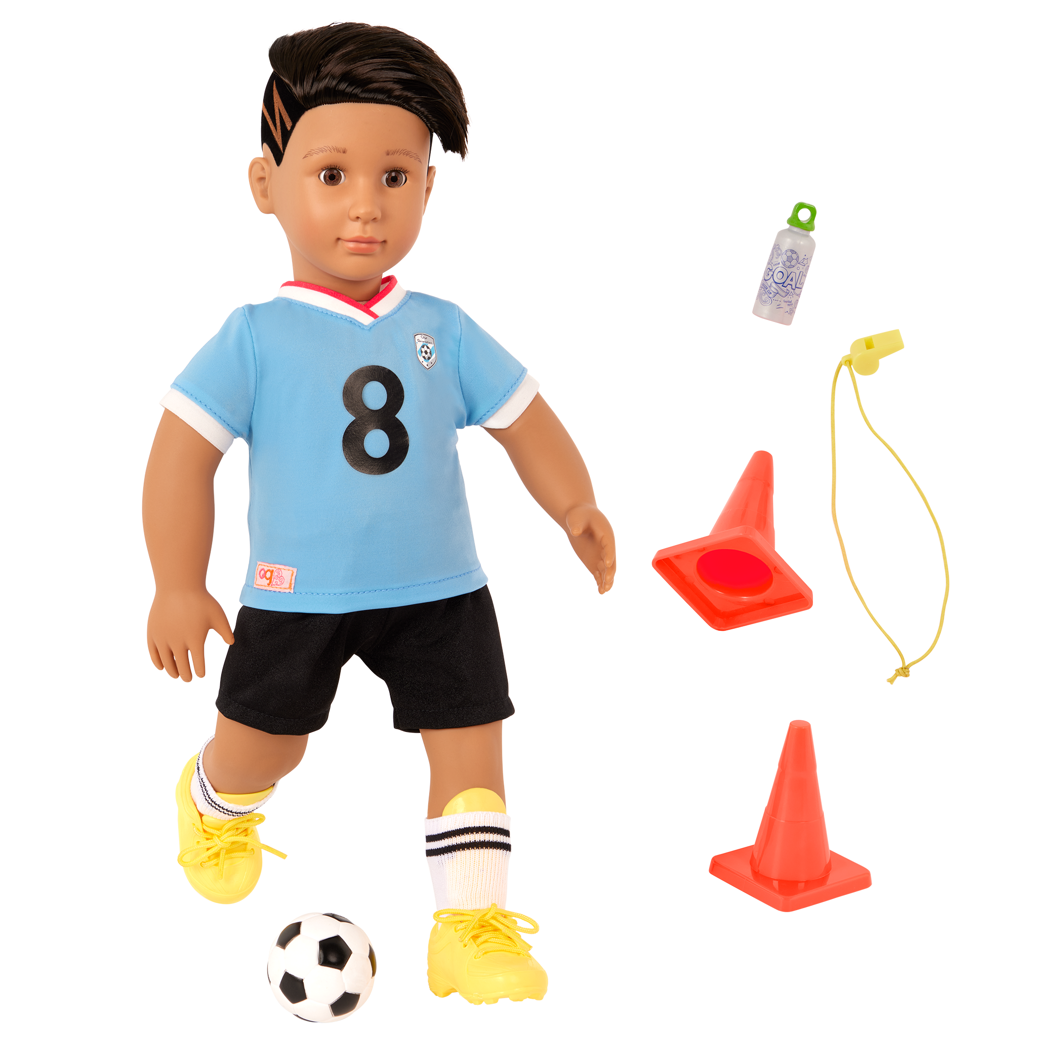 Our Generation Posable 46 cm Soccer Doll Mateo