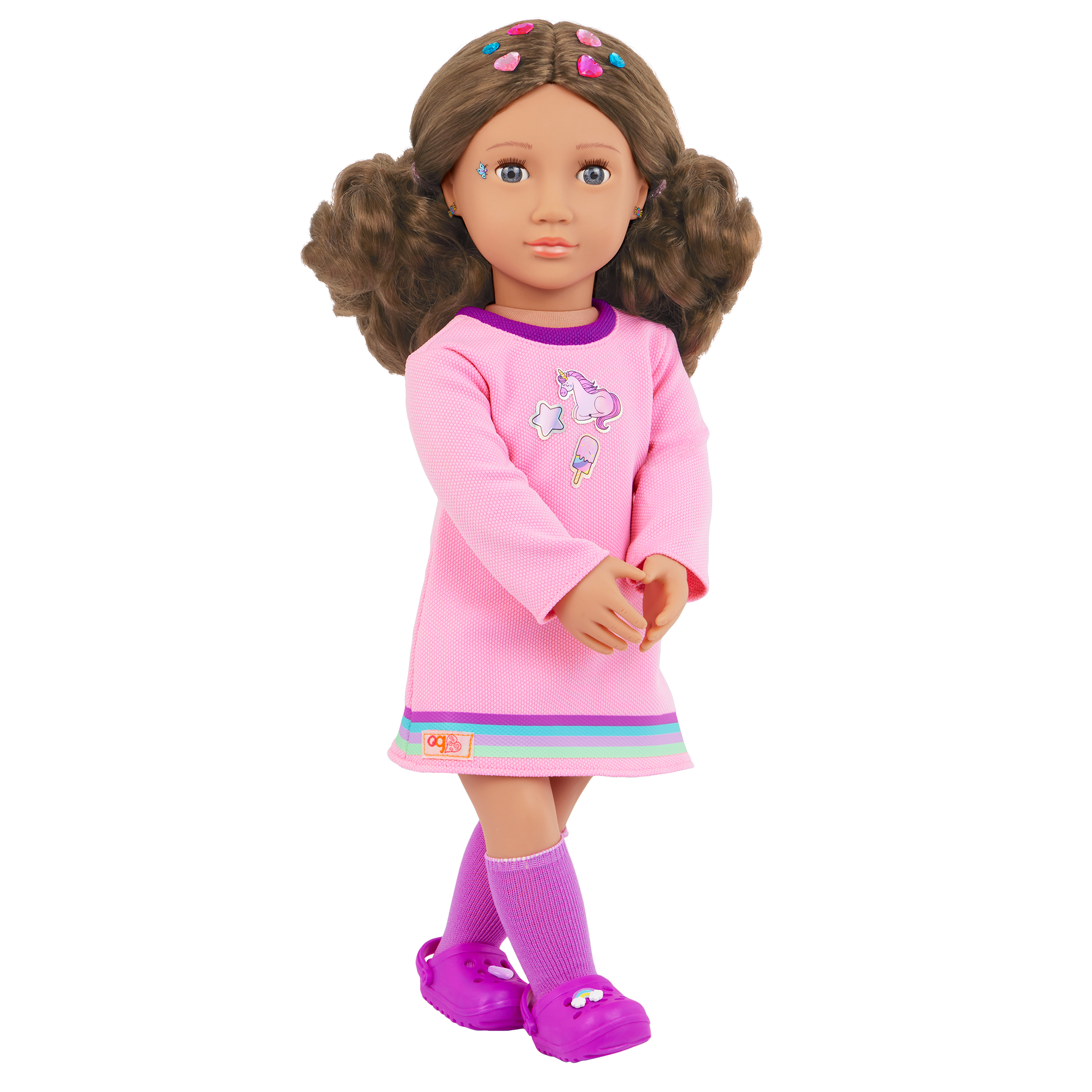 Our Generation 46 cm Doll Finley & Stickers