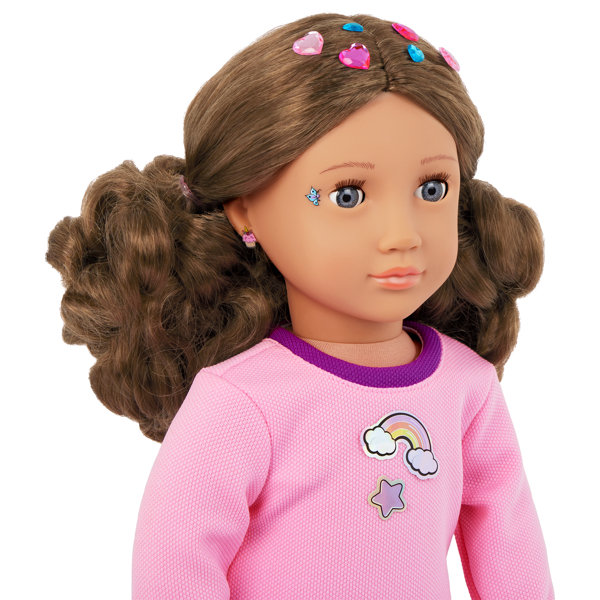 Our Generation 46 cm Doll Finley & Stickers