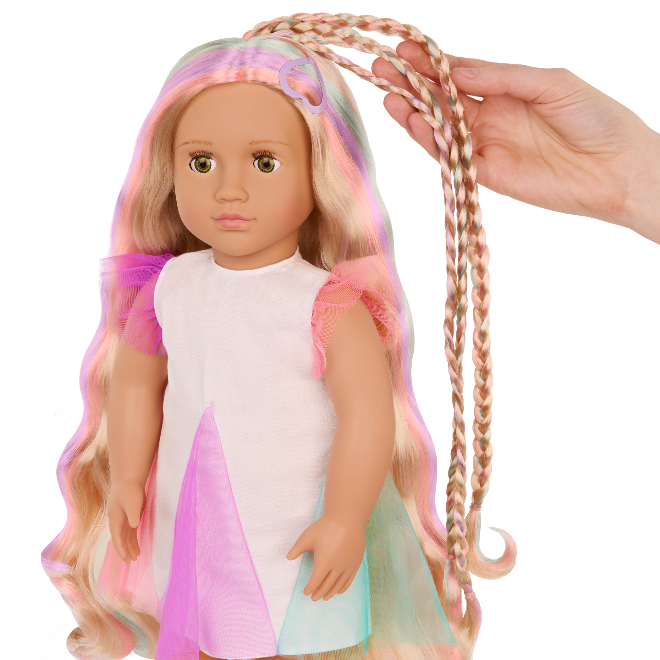 Our Generation 46 cm Hair Grow Doll Tessie & Accessories