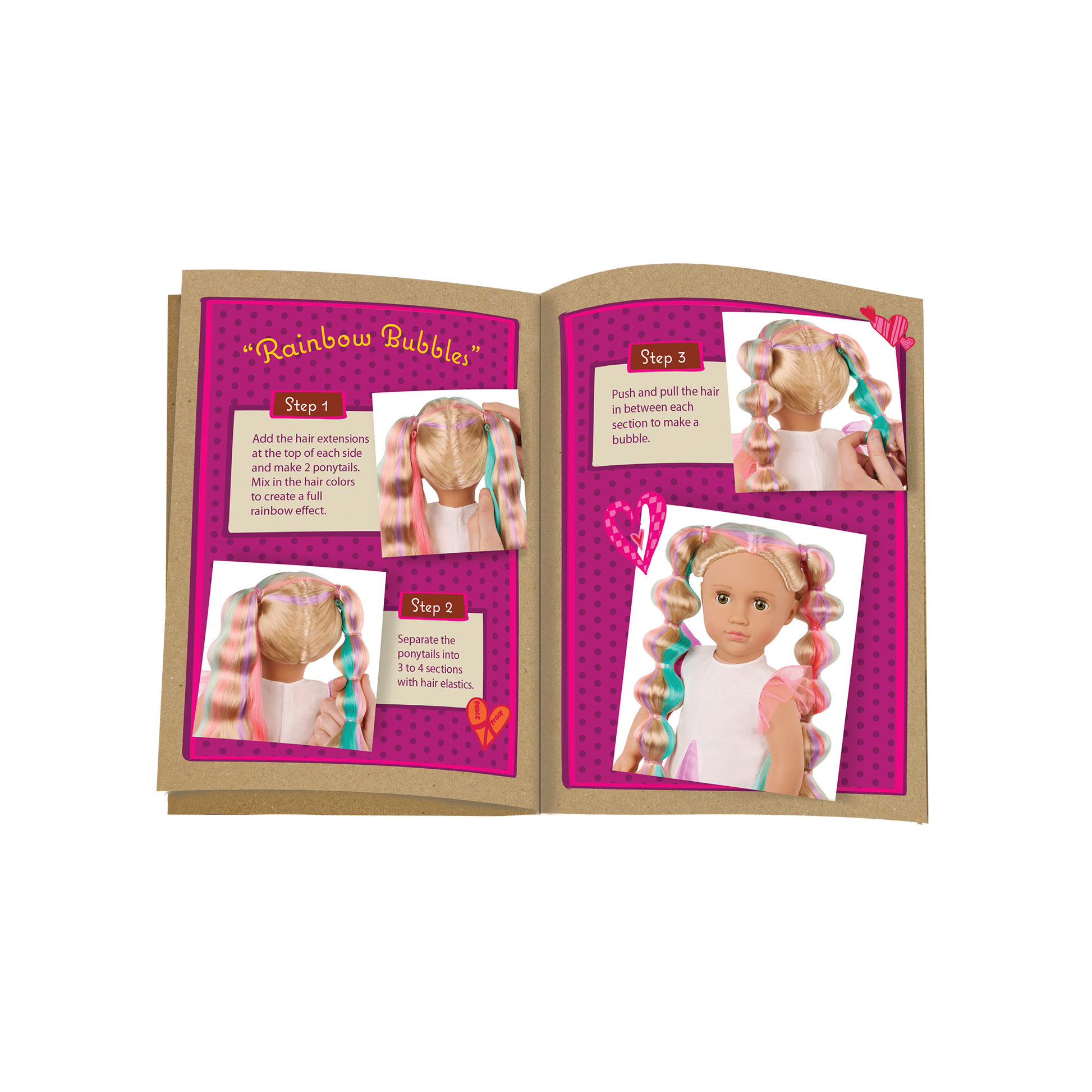 Our Generation 46 cm Hair Grow Doll Tessie & Accessories