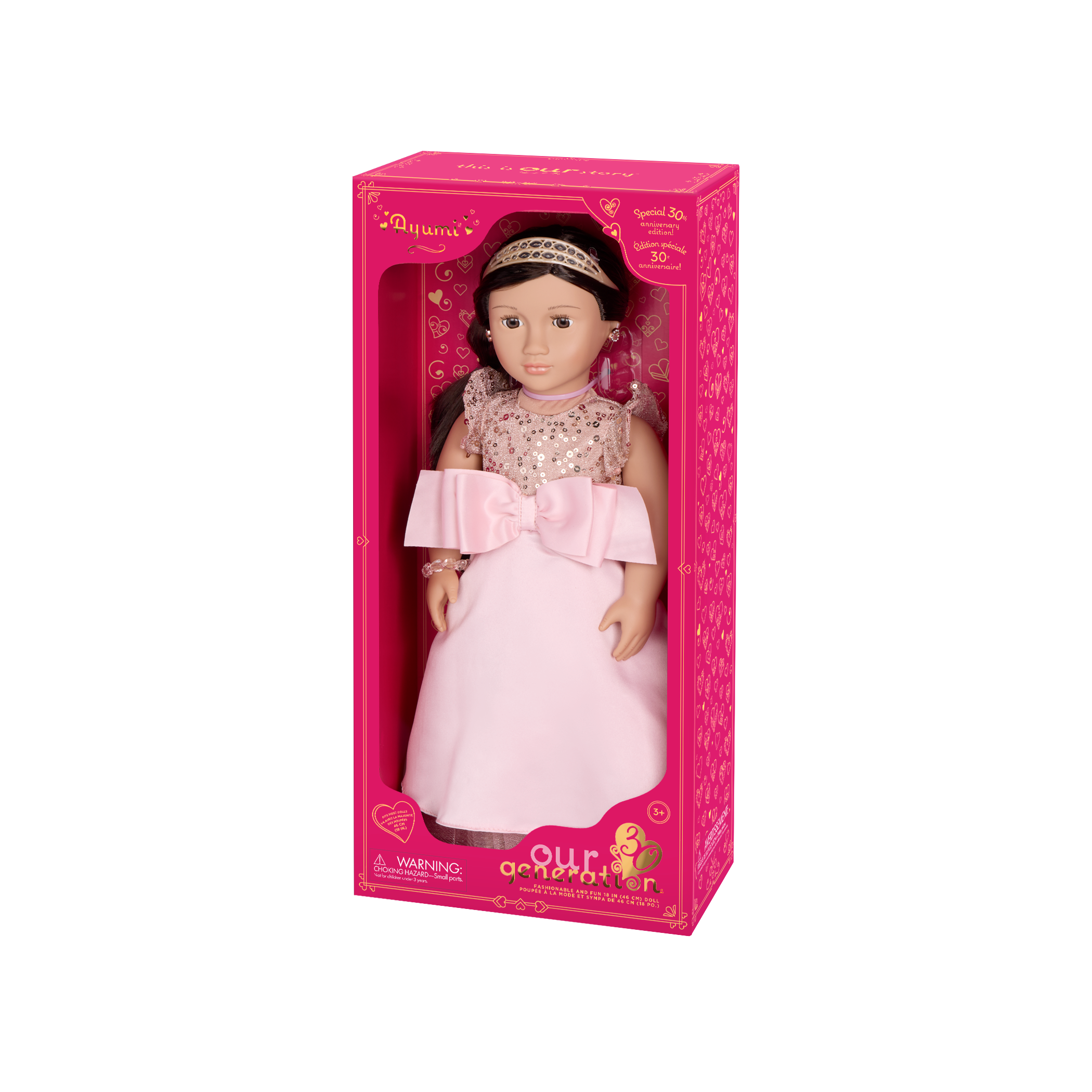 Our Generation Special Edition 30th Anniversary Collectible Doll Ayumi