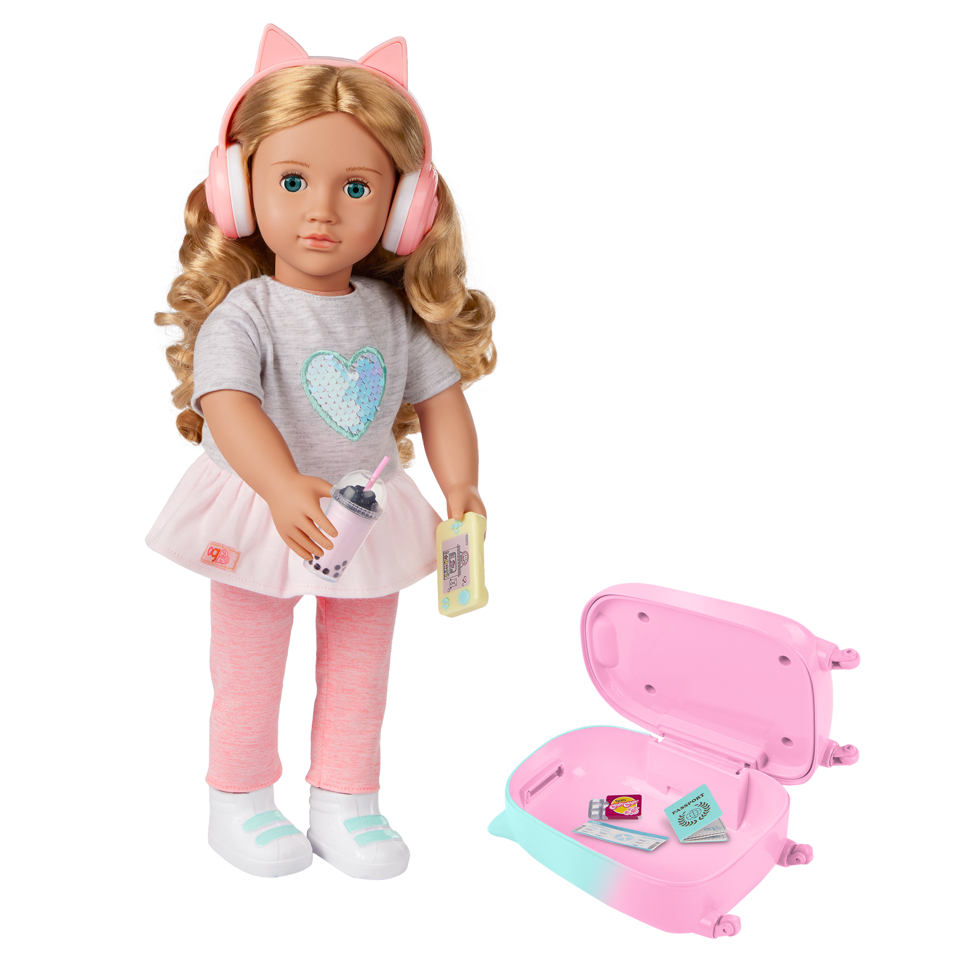 Our Generation 46 cm Doll Linzi & Travel Accessories