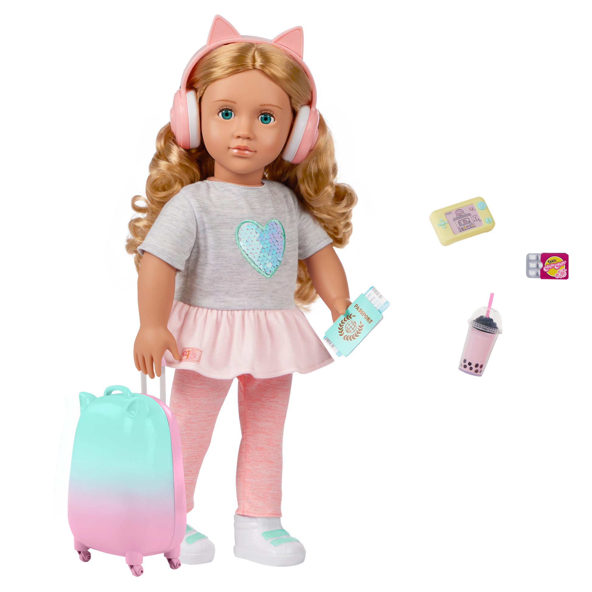 Our Generation 46 cm Doll Linzi & Travel Accessories