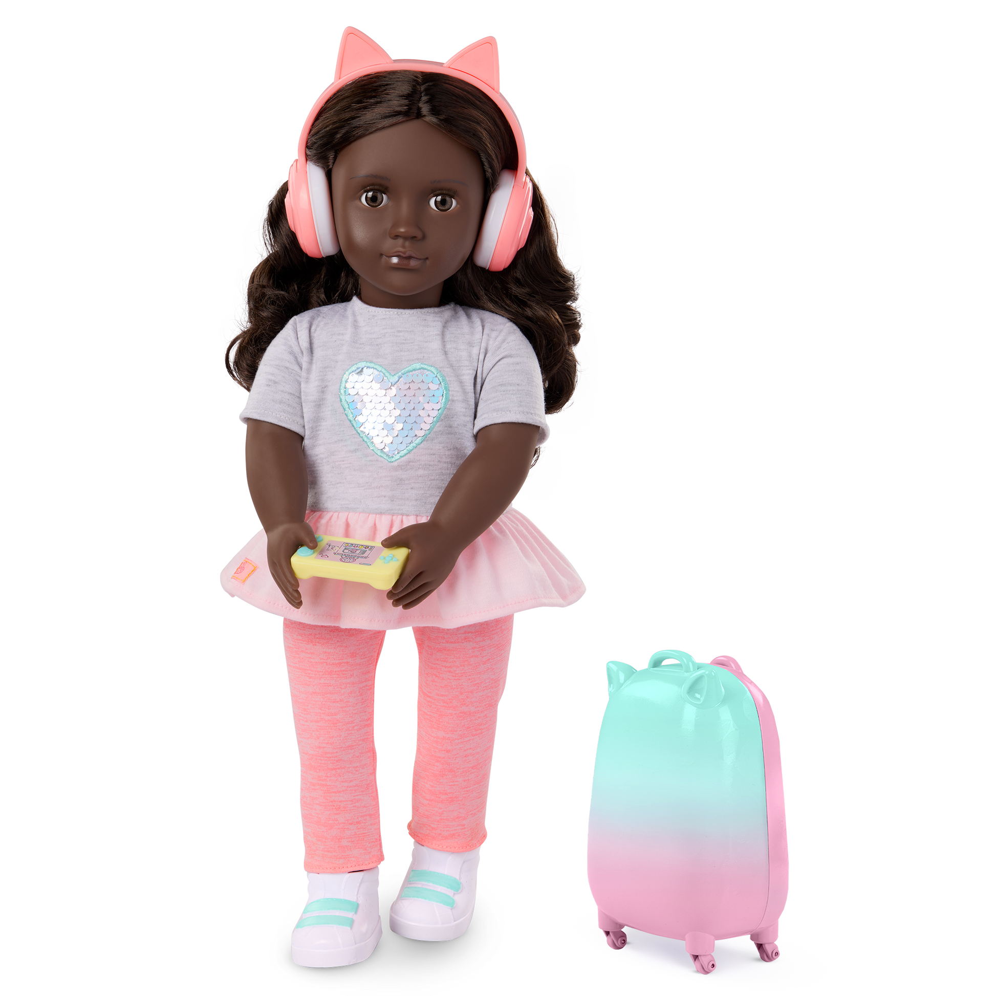 Our Generation 46 cm Doll Kezia & Travel Accessories