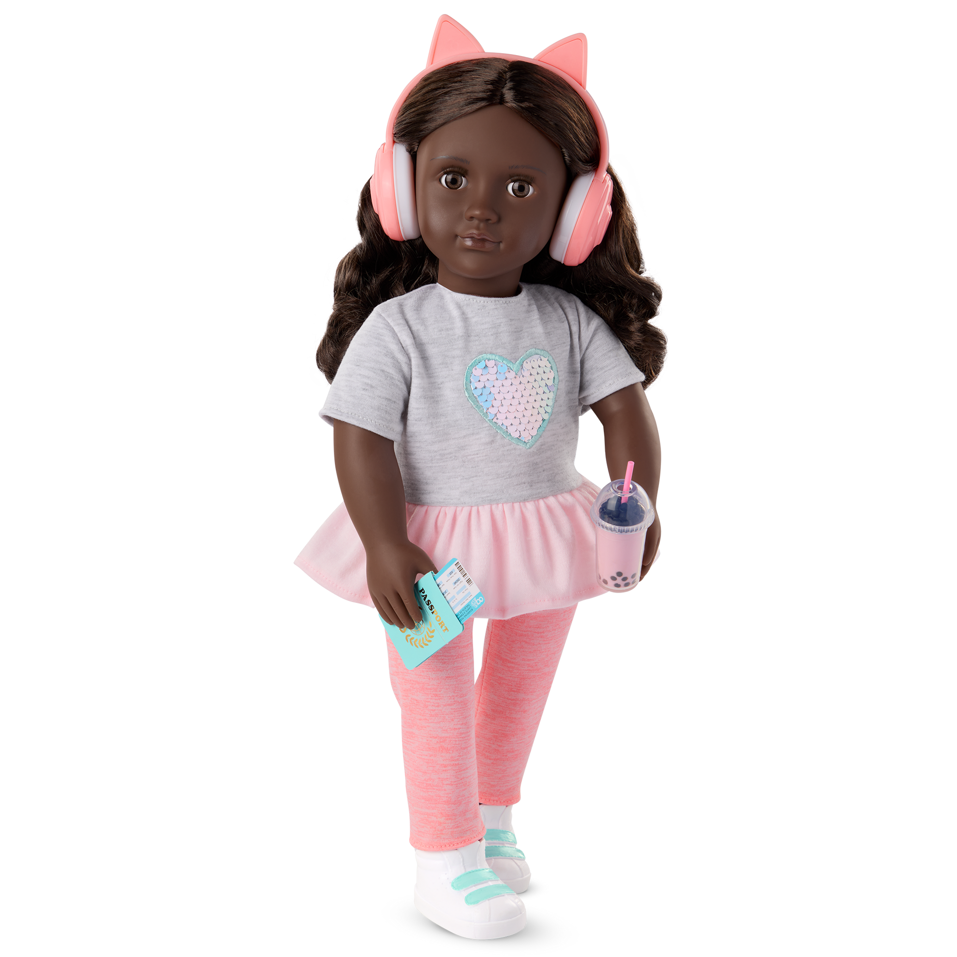 Our Generation 46 cm Doll Kezia & Travel Accessories