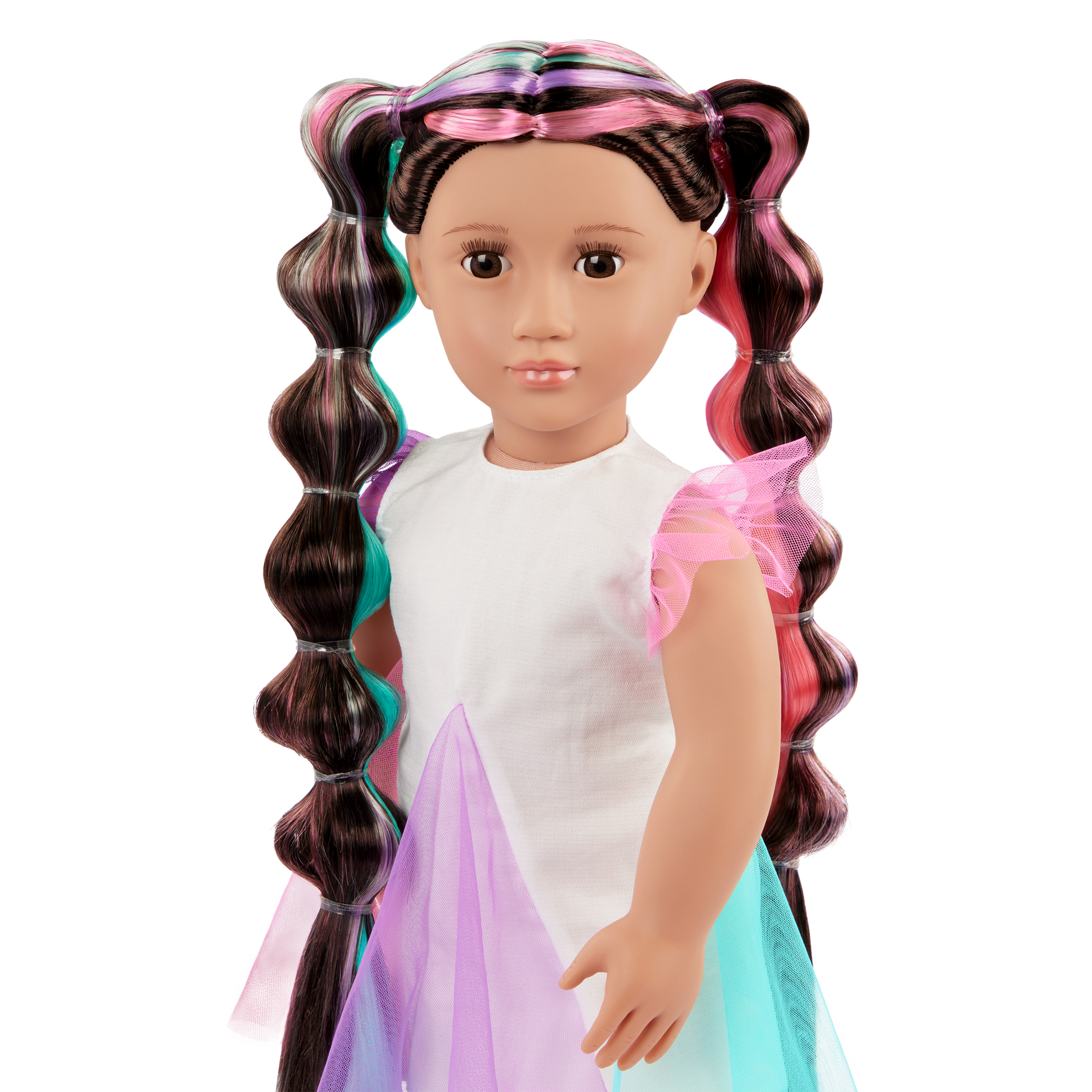 Our Generation 46 cm Rainbow Hair Grow Doll Tina