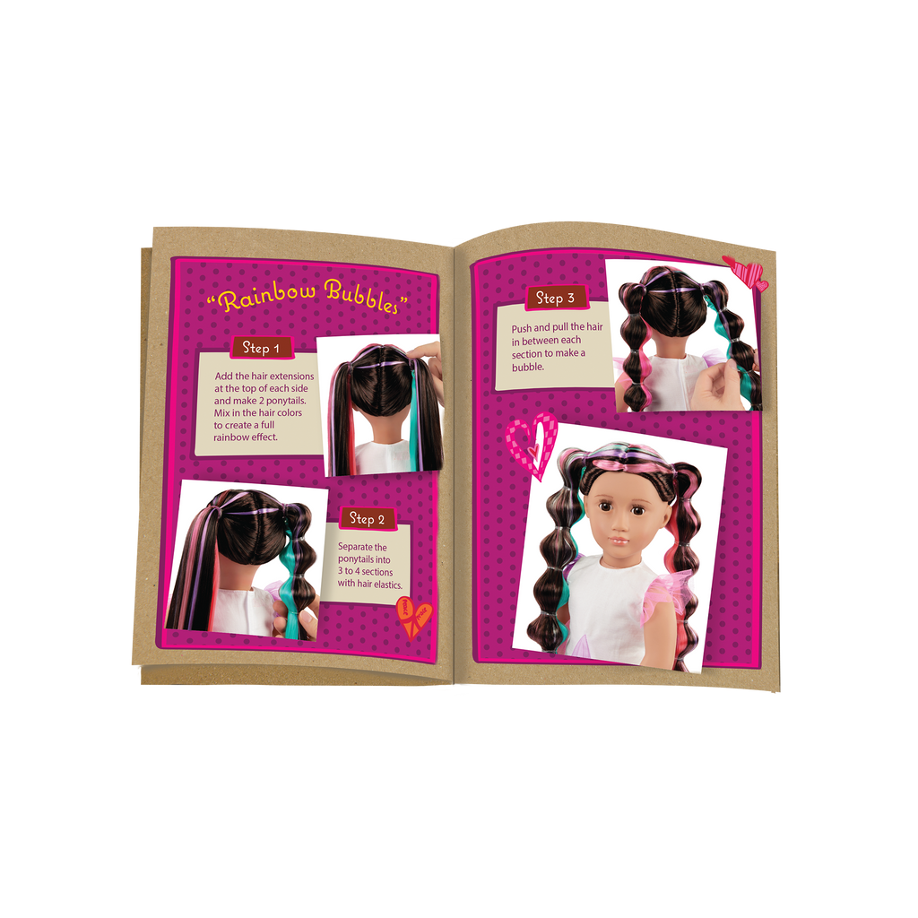 Our Generation 46 cm Rainbow Hair Grow Doll Tina