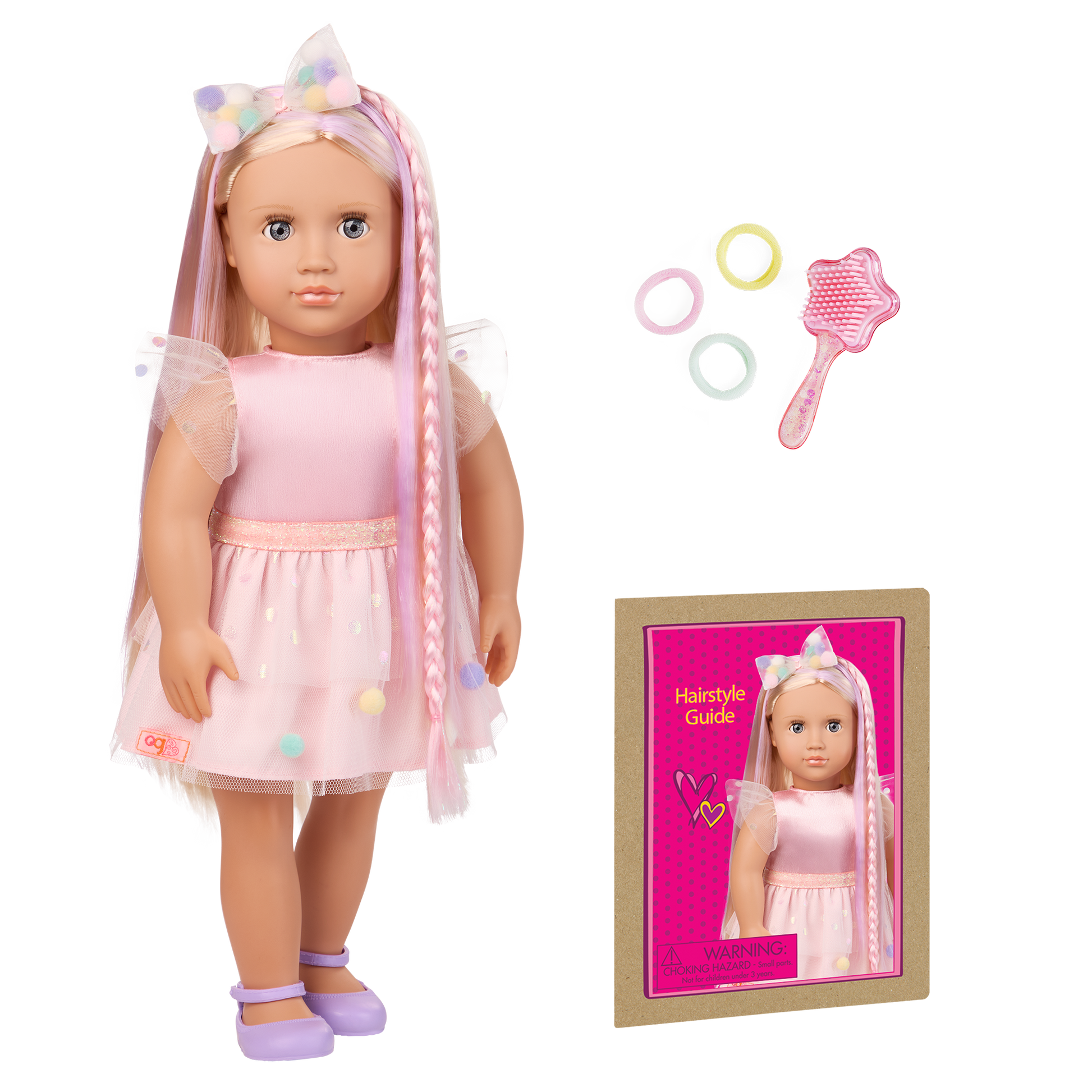 Our Generation 18-inch Hair Grow Doll Amara