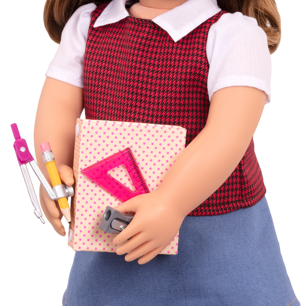 Talent and Mathematics School Supplies for 46 cm Dolls