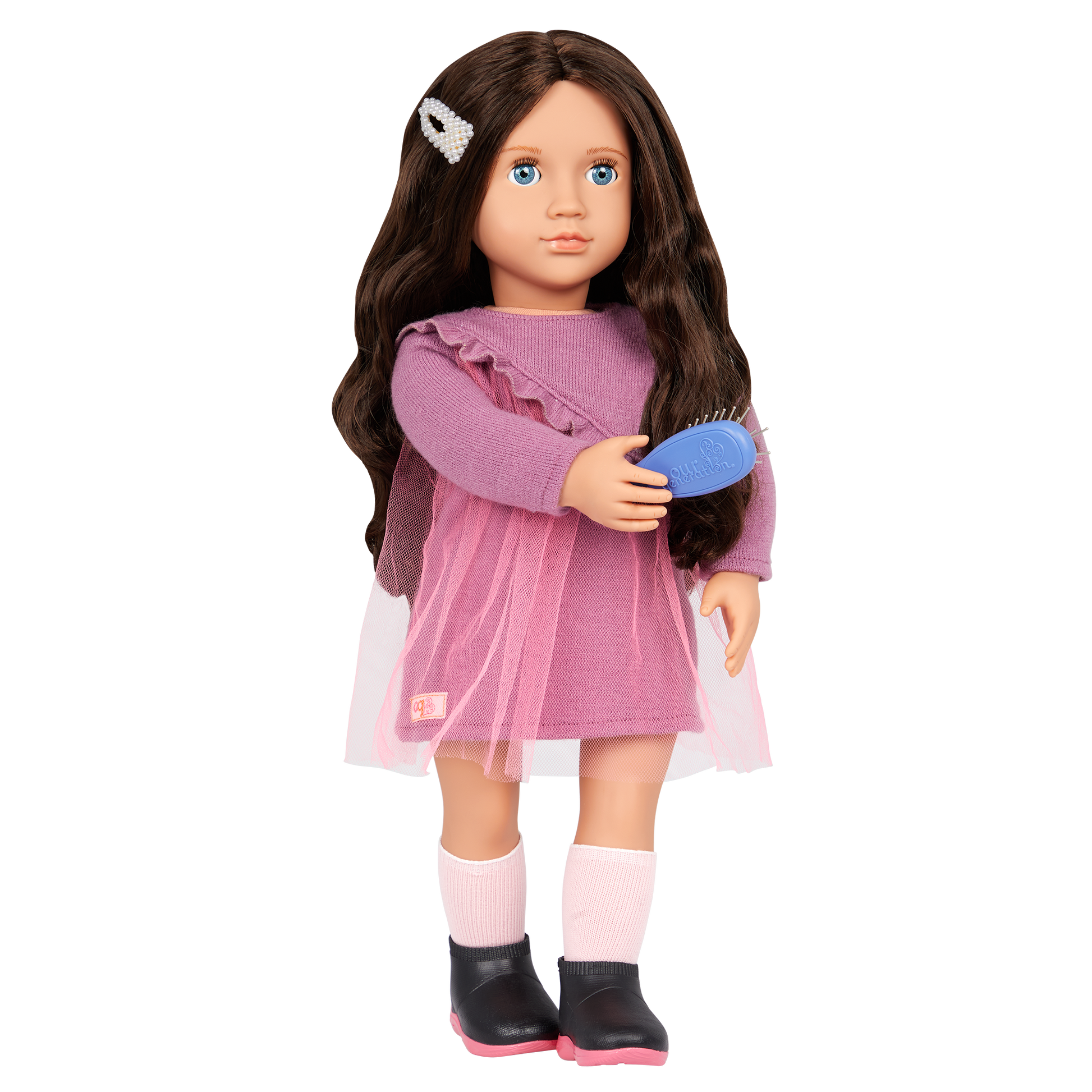 Our Generation Twirls & Pearls Hair Set for 18-inch Dolls
