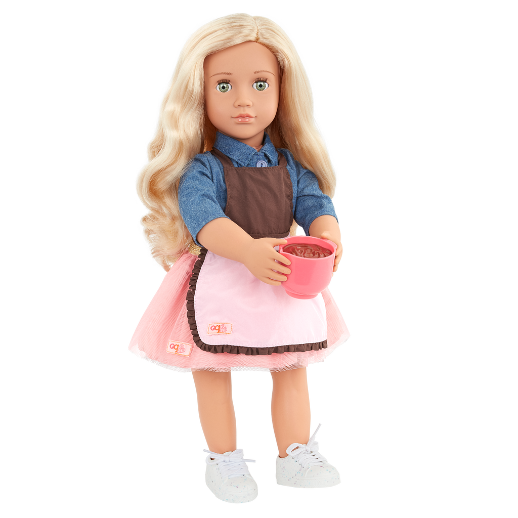 Our Generation Let's Make Chocolate Baking Set for 18-inch Dolls