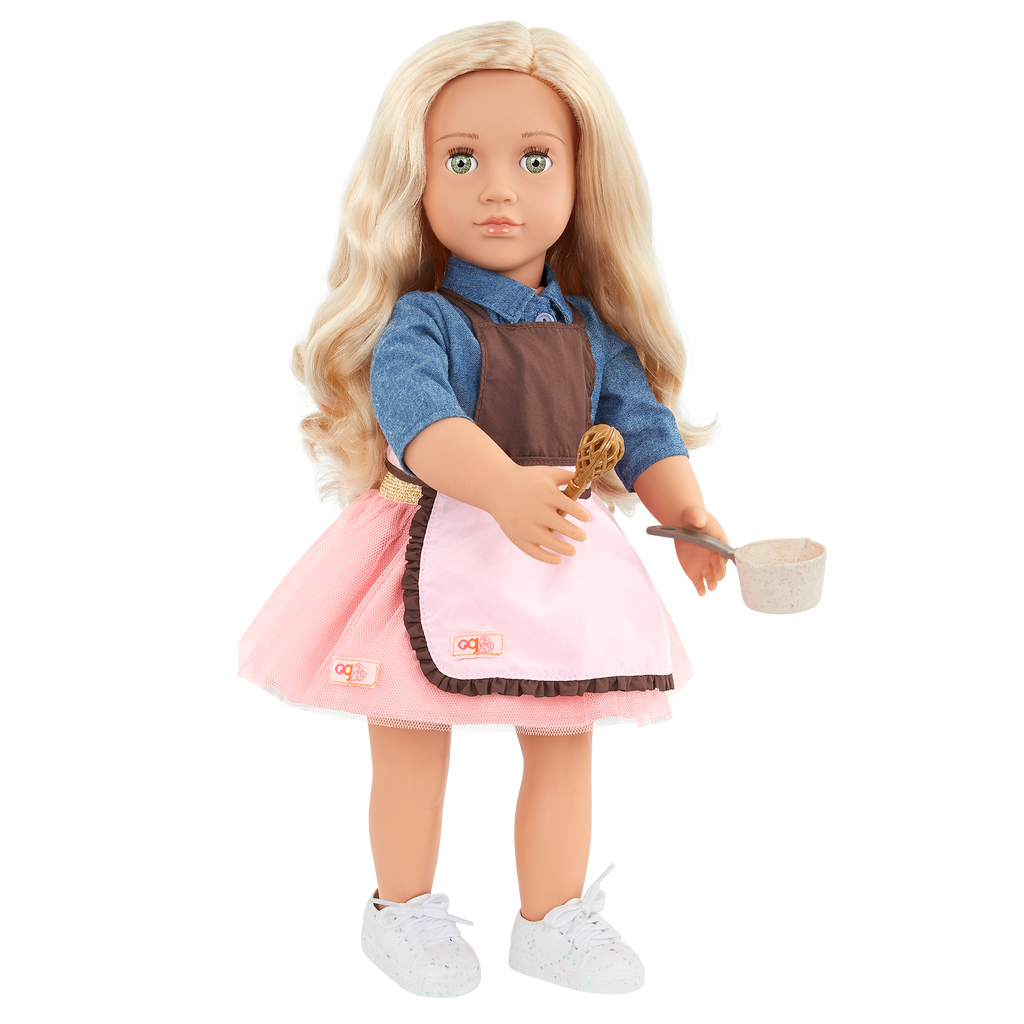 Our Generation Let's Make Chocolate Baking Set for 18-inch Dolls