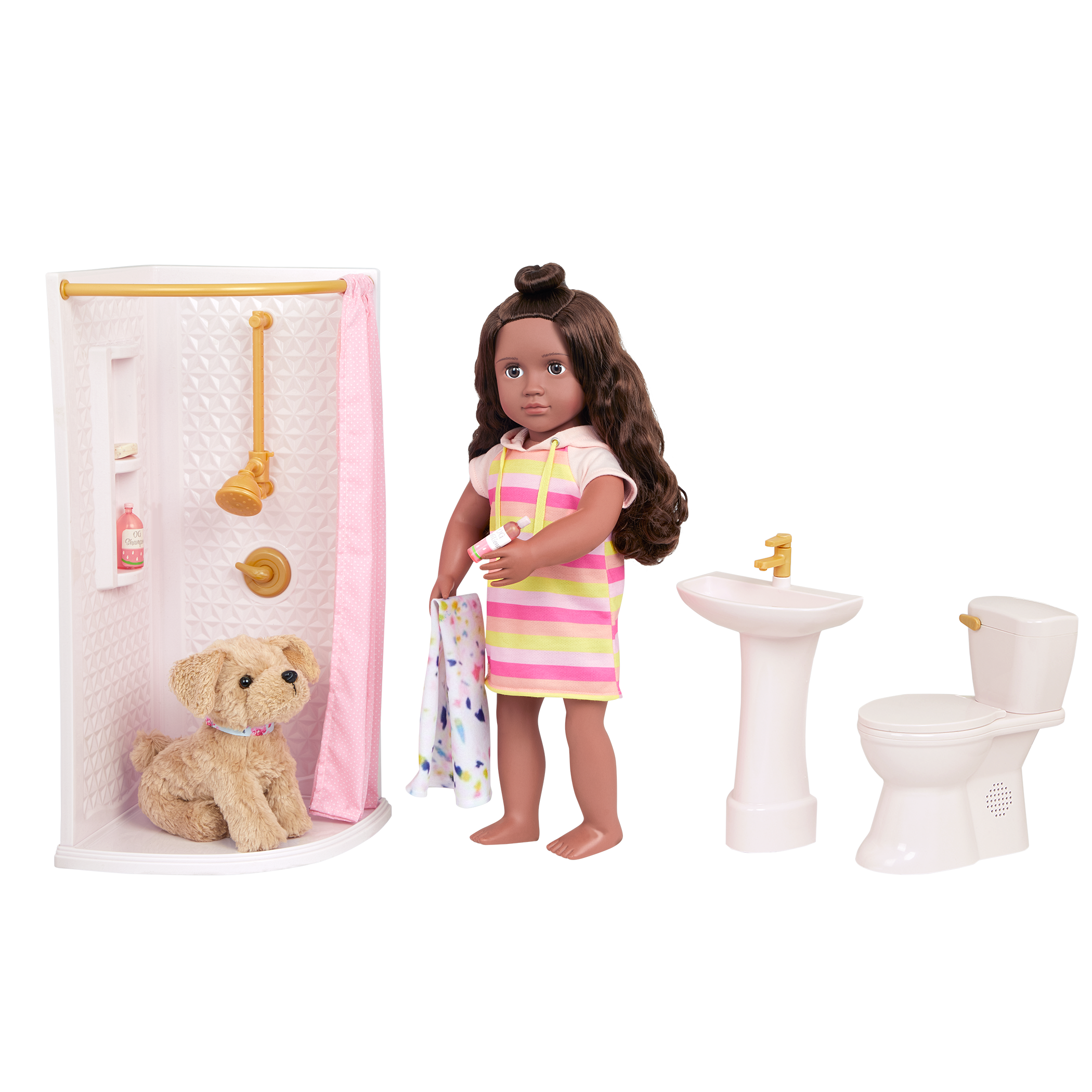 Our Generation Doll American Girl Bathroom Set American Girl Pet