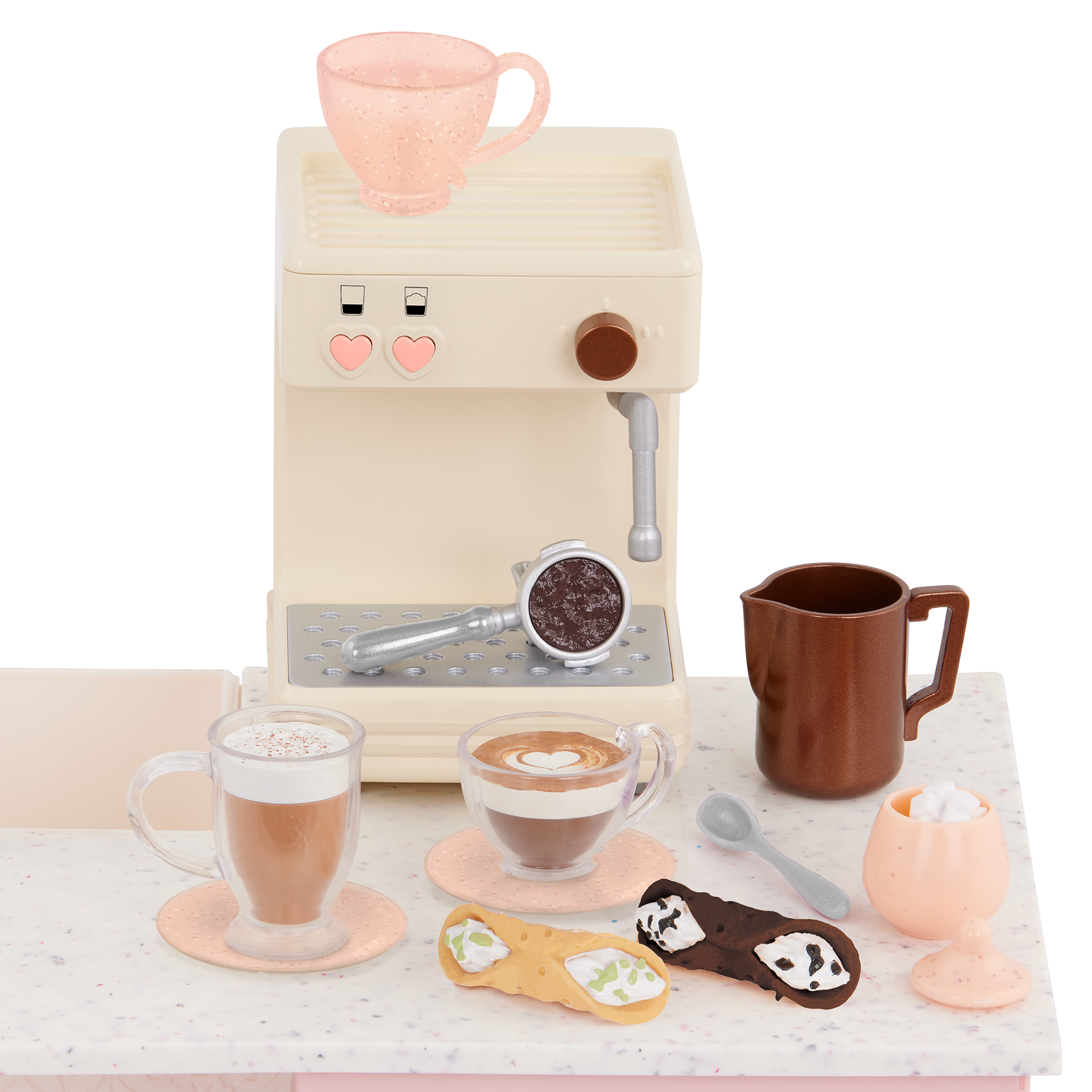 Our Generation Brewed for You Coffee Machine Set for 18-inch Dolls