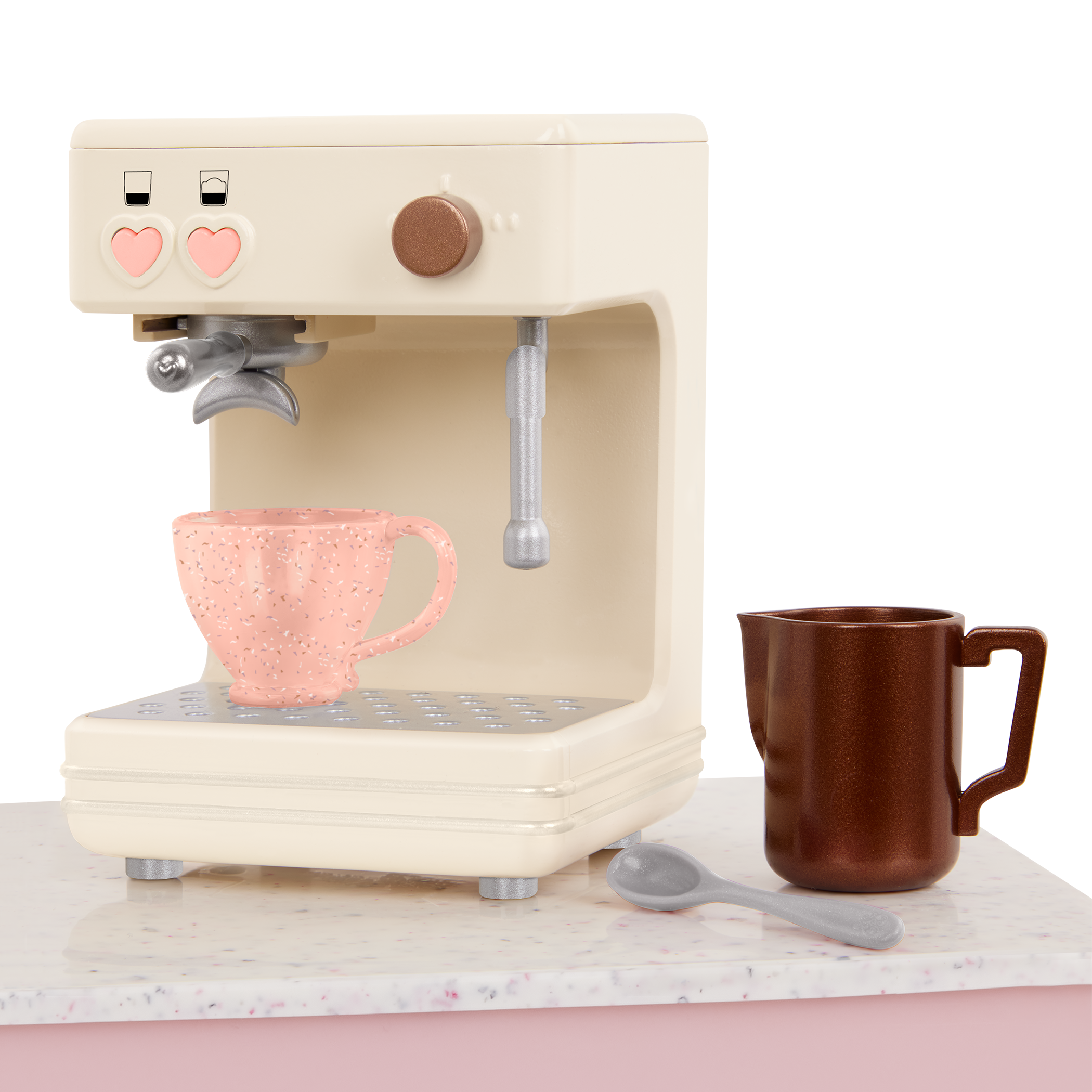 Our Generation Brewed for You Coffee Machine Set for 18-inch Dolls