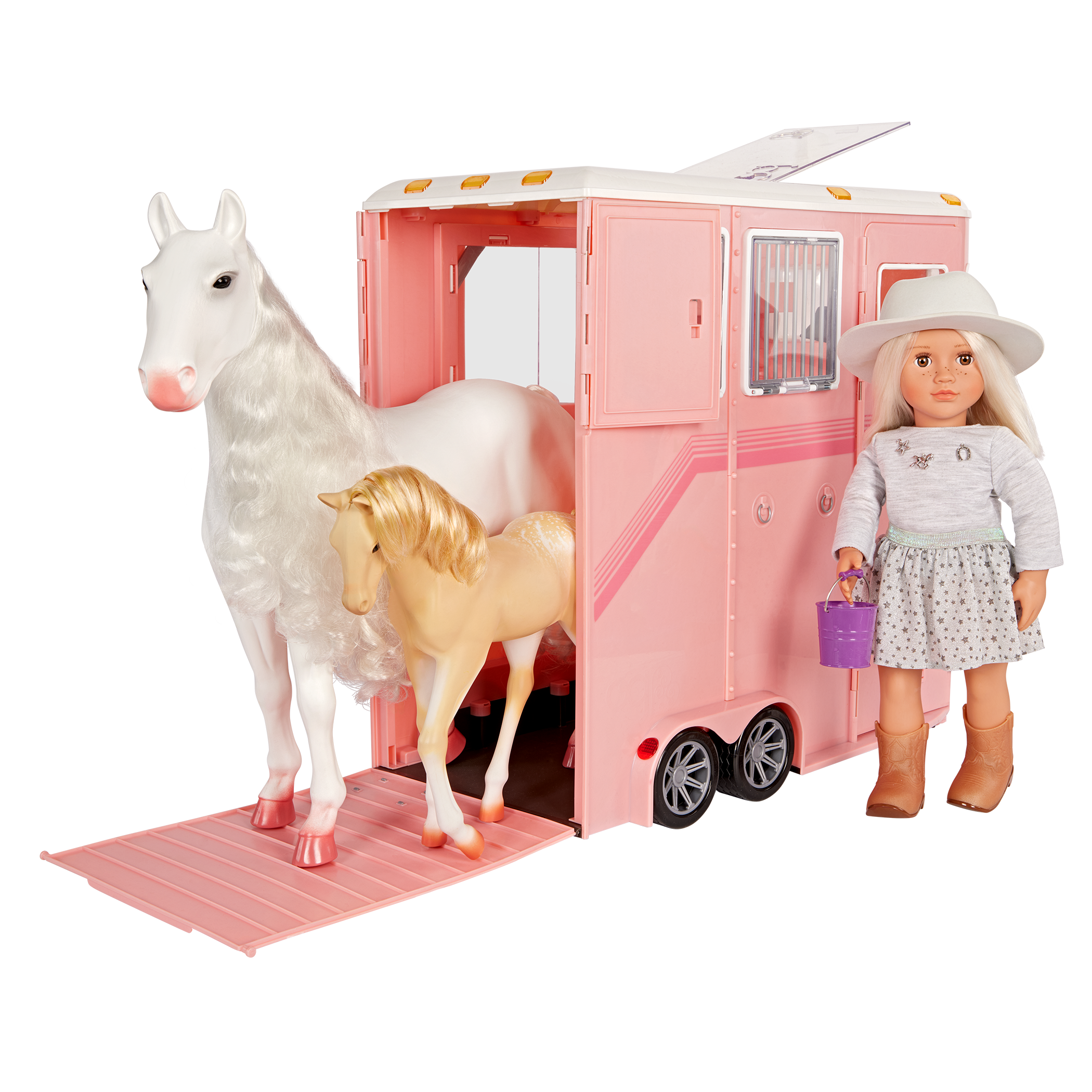 Mane to Travel Horse Trailer Set