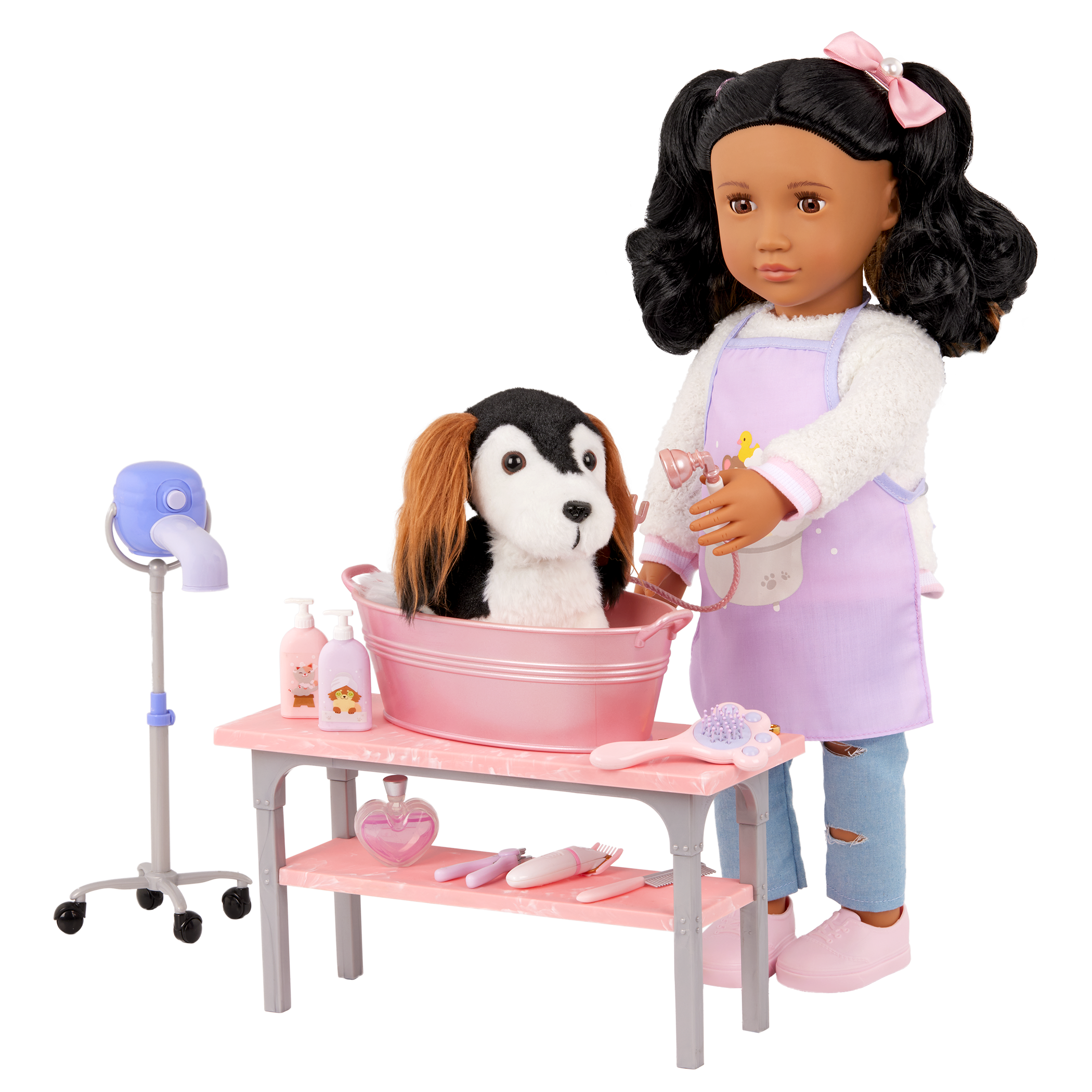 Scrub & Style Pet Grooming Set