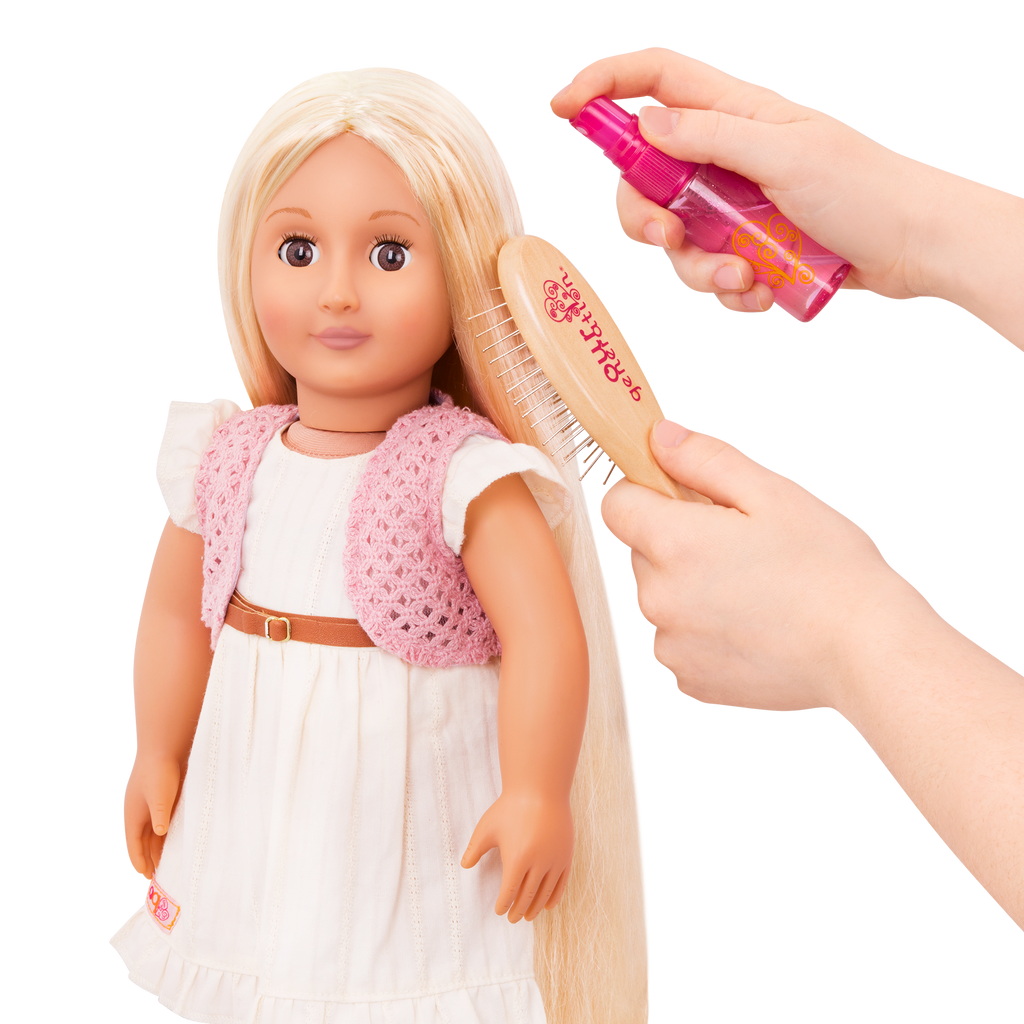 Our Generation 46 cm Doll Hairbrush & Spray Bottle Set