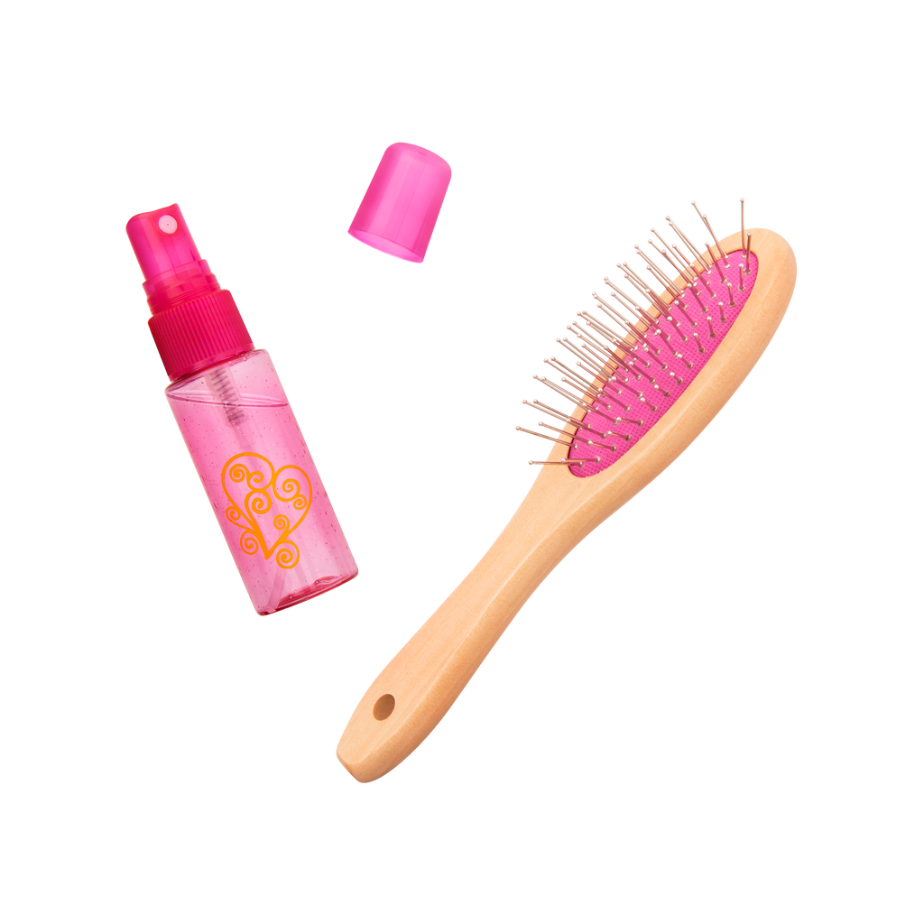 Our Generation 46 cm Doll Hairbrush & Spray Bottle Set