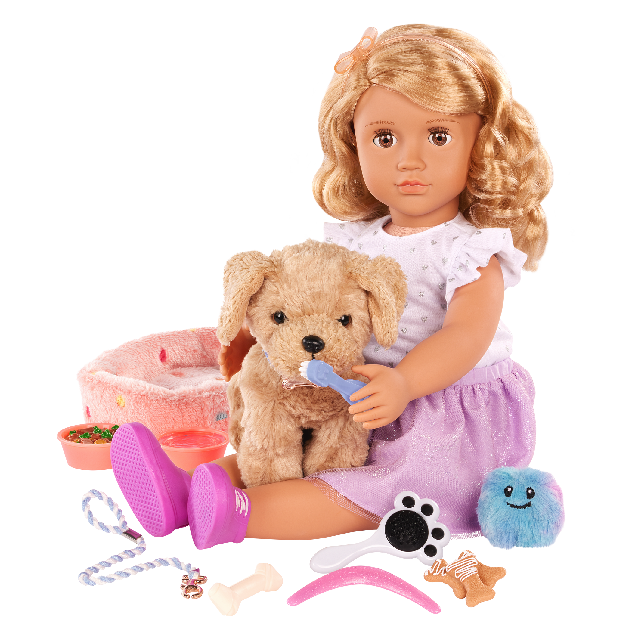 Our Generation Puppy Care & Play Set for 46 cm Dolls