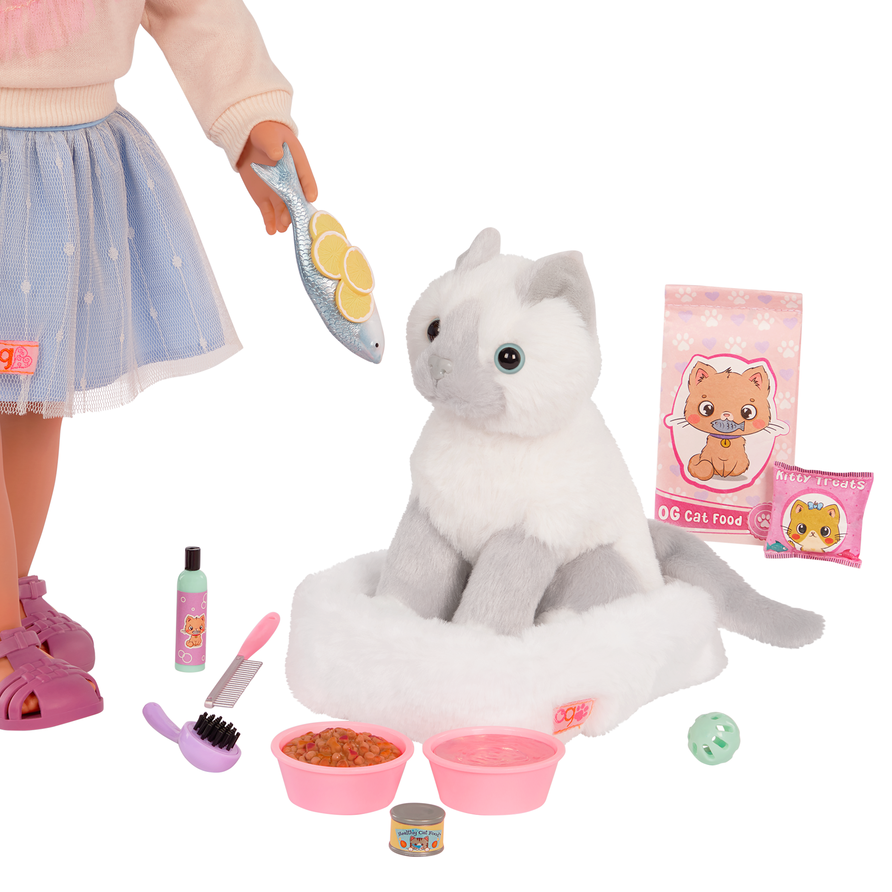 Our Generation Feline Fabulous Pet Set for 46 cm Dolls