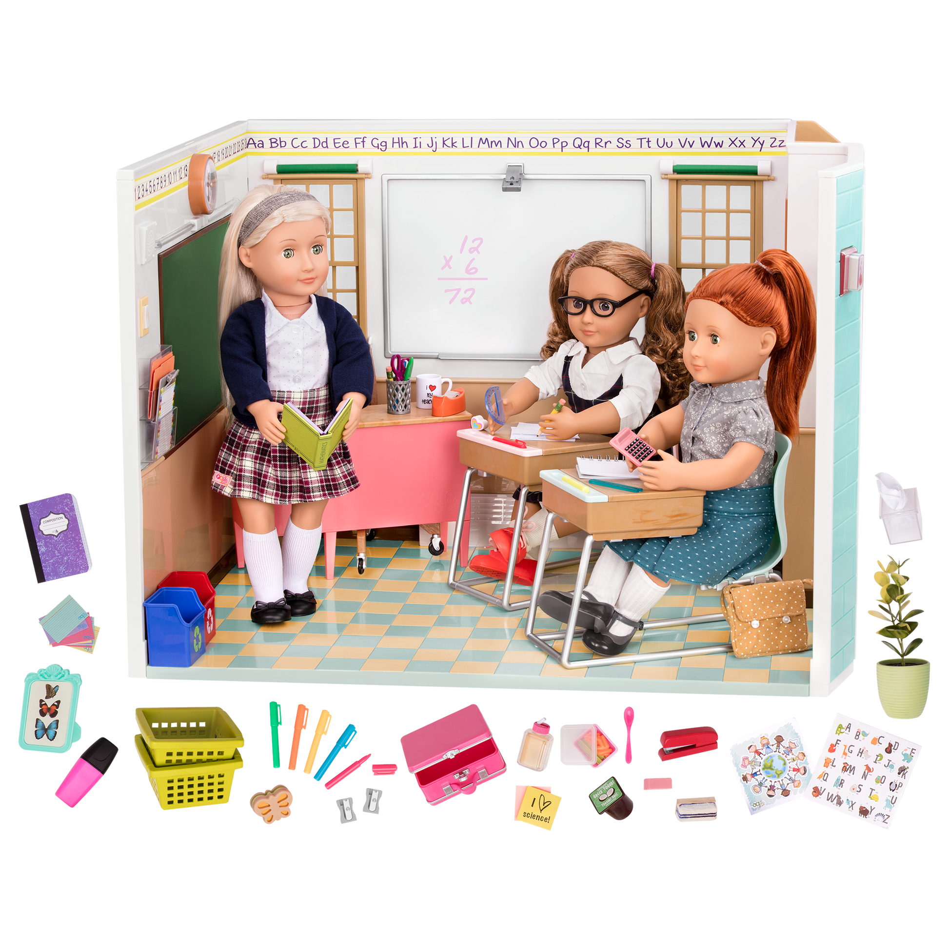 Awesome Academy 46 cm Doll Schoolroom Playset Our Generation